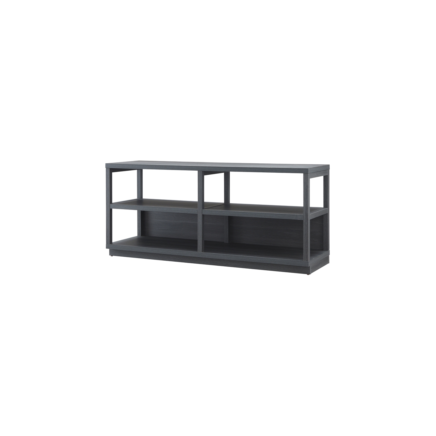 Henn&Hart 55" Charcoal Gray TV Stand