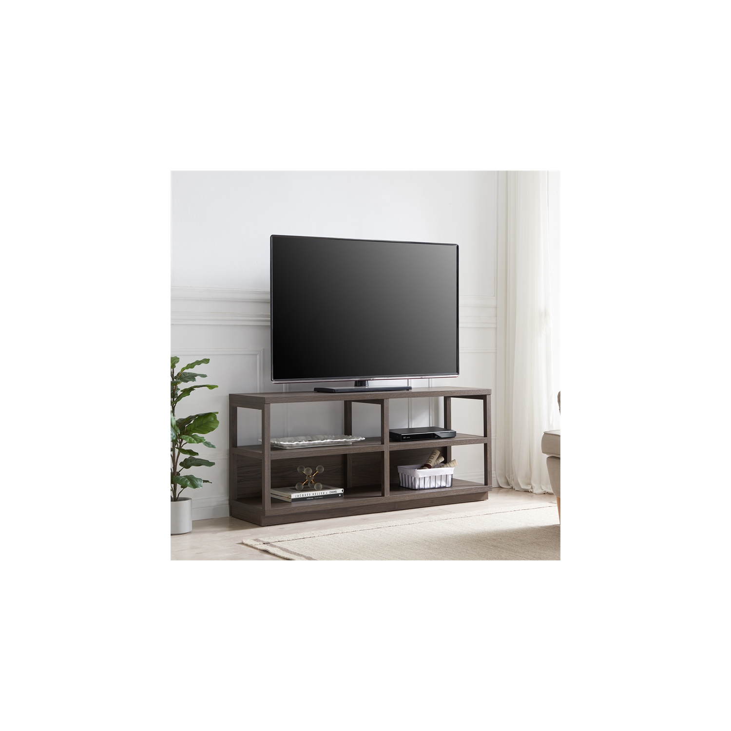 Henn&Hart 55" Alder Brown TV Stand