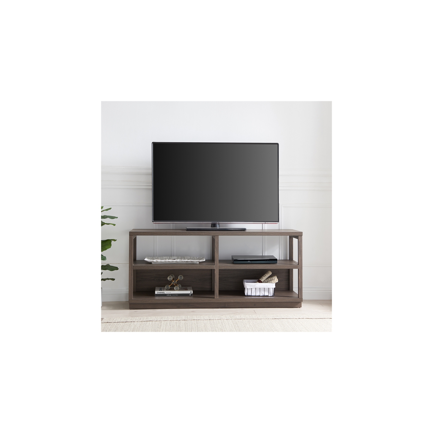Henn&Hart 55" Alder Brown TV Stand
