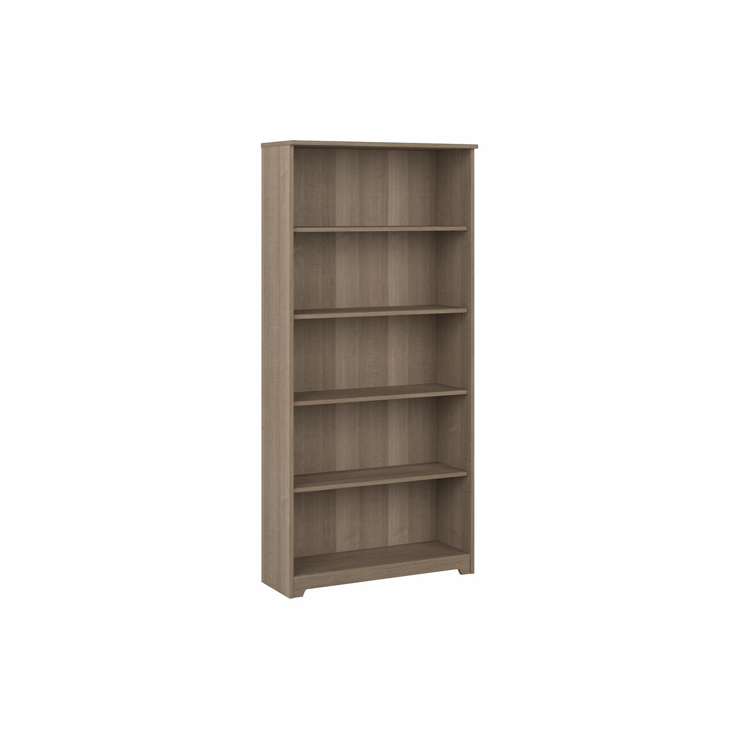 Bush Business Furniture – Bibliothèque à 5 tablettes Cabot gris cendré - Bois d'ingénierie