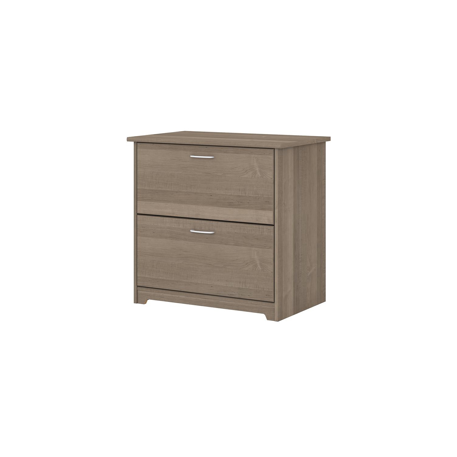 Cabot 2 Drawer Lateral File Cabinet in Ash Gray - Engineered Wood