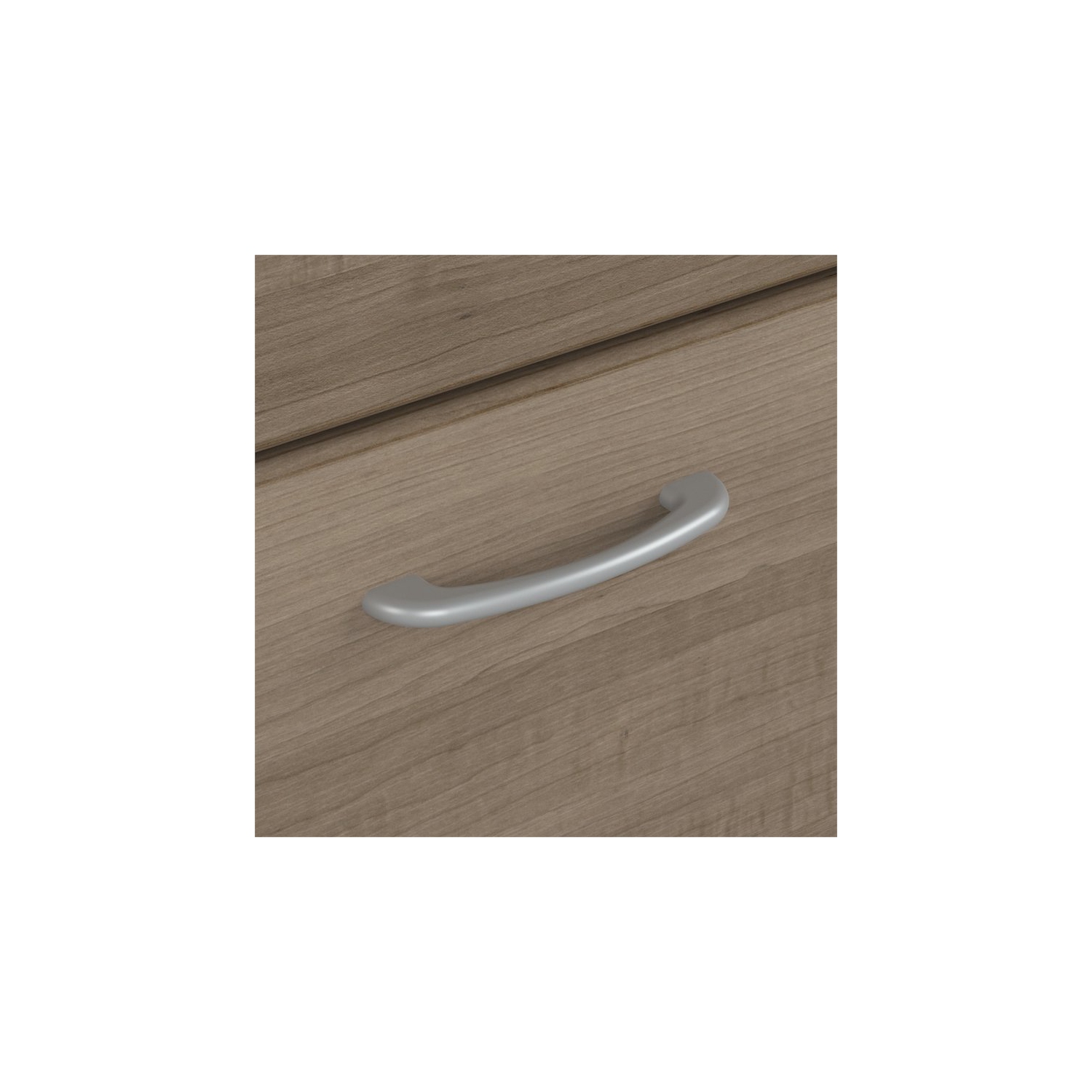 Cabot 2 Drawer Lateral File Cabinet in Ash Gray - Engineered Wood