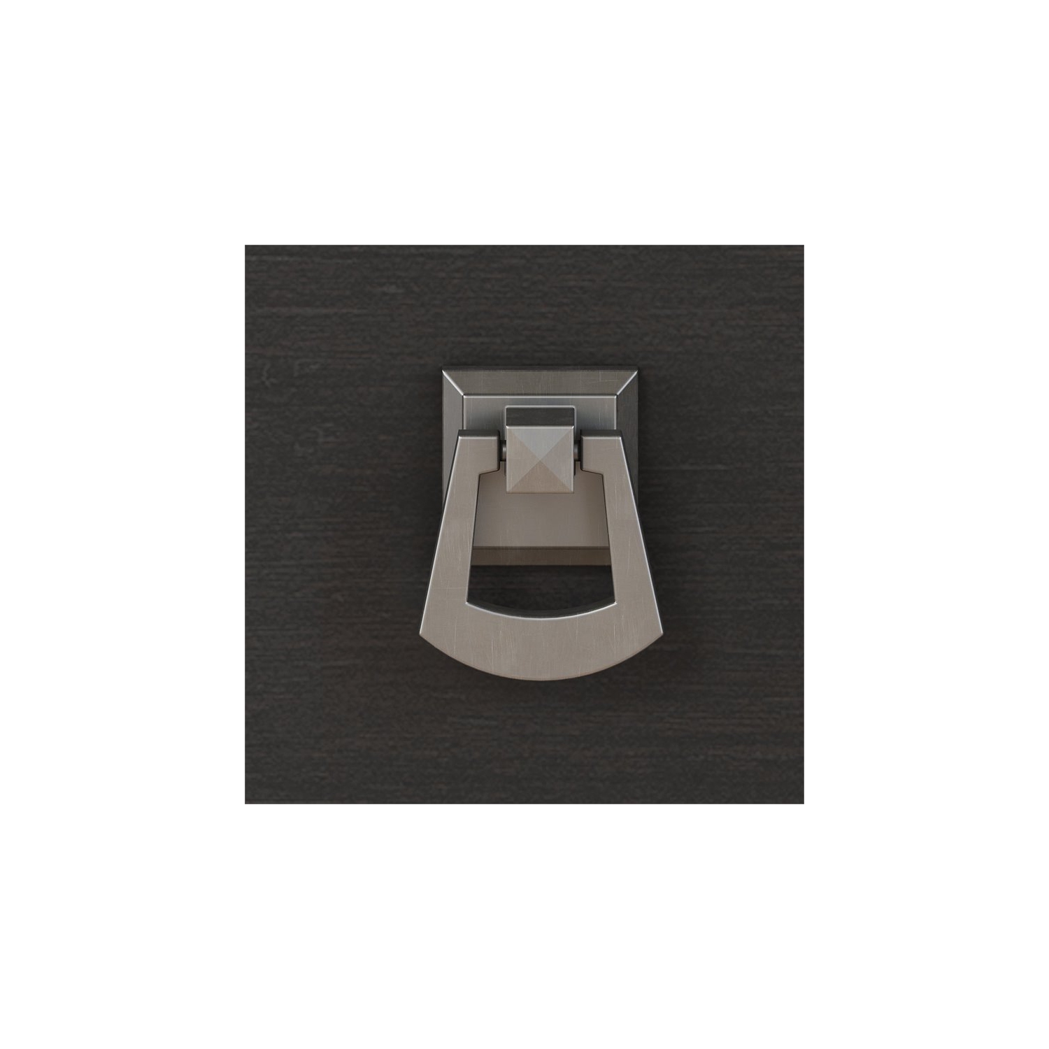 Salinas L Shaped Desk with Storage in Vintage Black - Engineered Wood