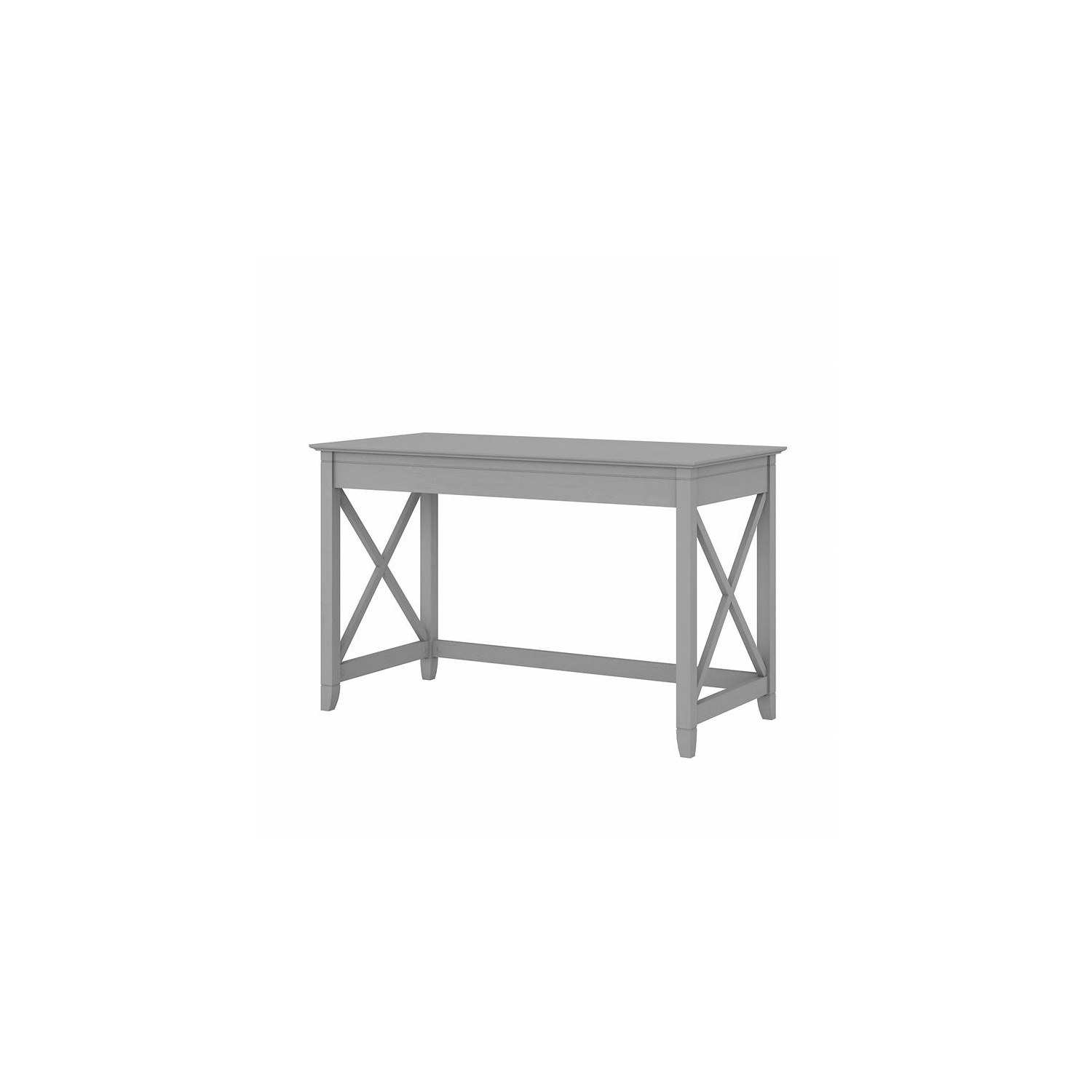Key West 48W Writing Desk in Cape Cod Gray - Engineered Wood