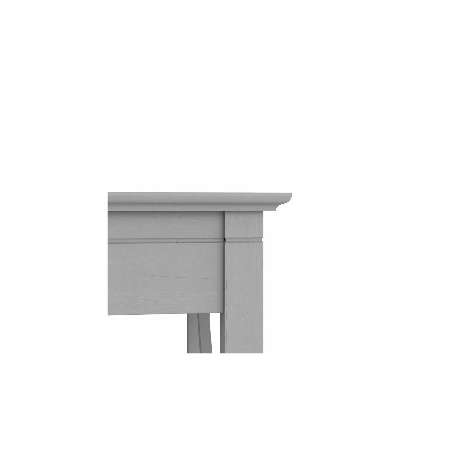 Key West 48W Writing Desk in Cape Cod Gray - Engineered Wood