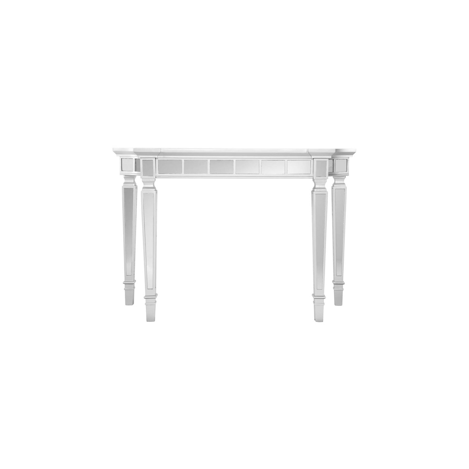 Bowery Hill Glam Mirrored Console Table
