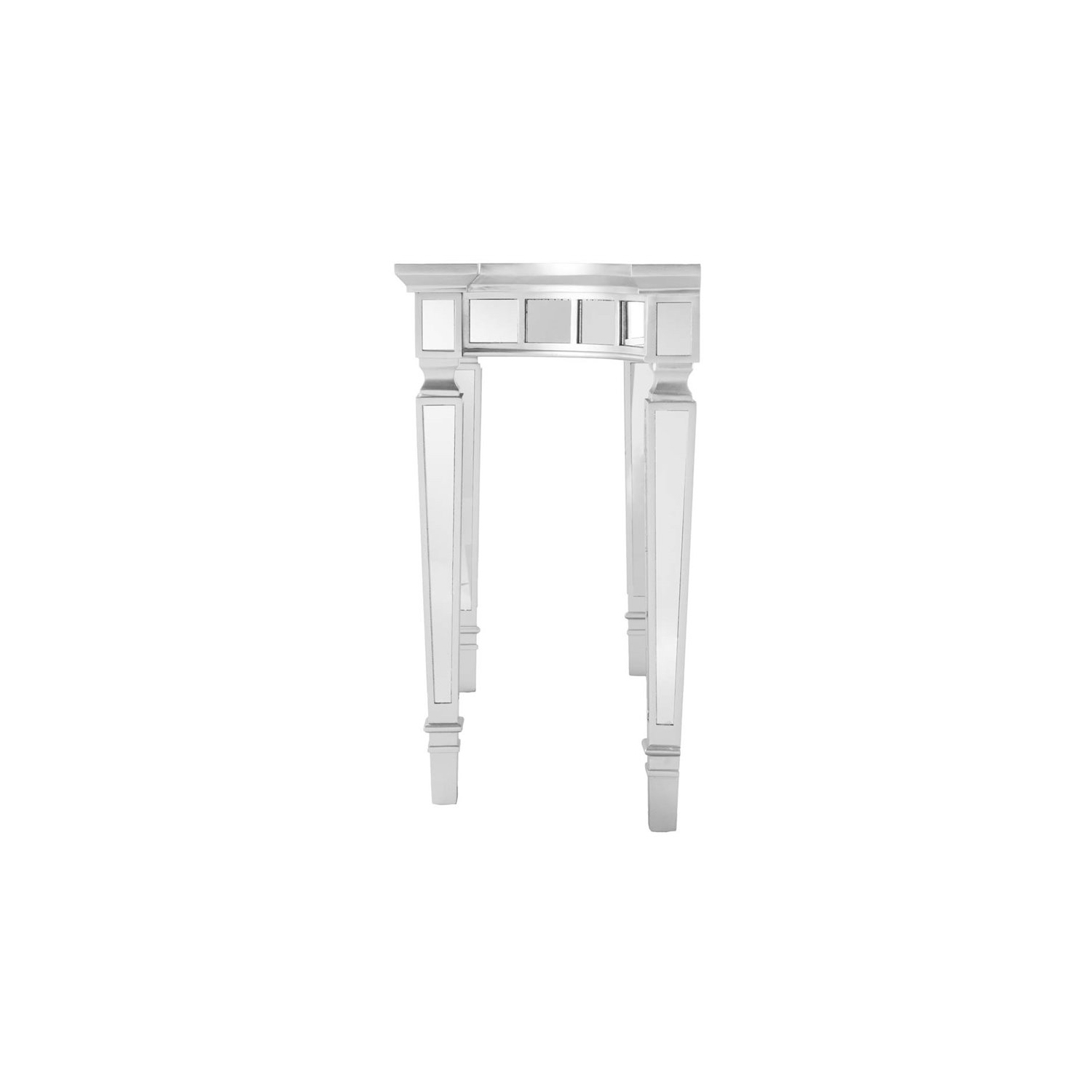 Bowery Hill Glam Mirrored Console Table