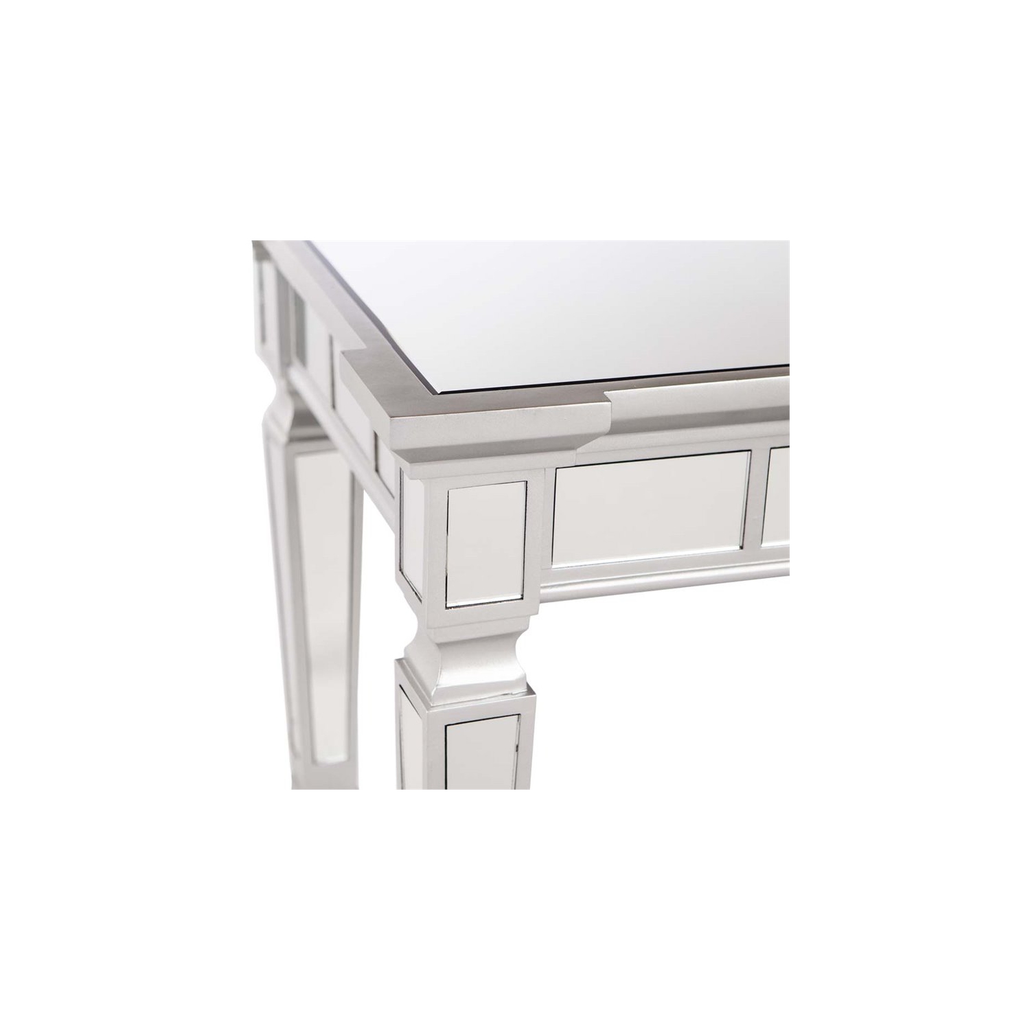 Bowery Hill Glam Mirrored Console Table