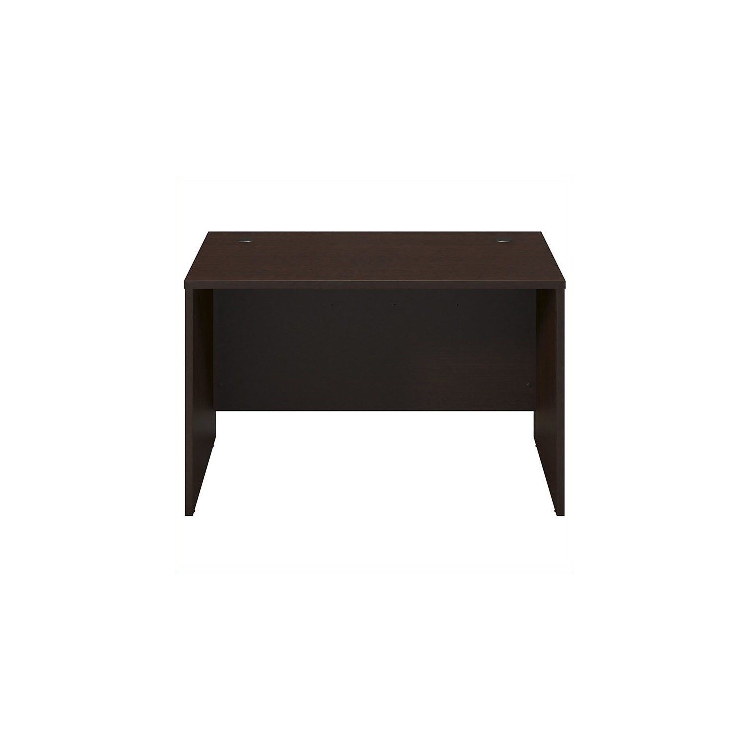 Scranton & Co 48W x 30D Shell Desk in Mocha Cherry