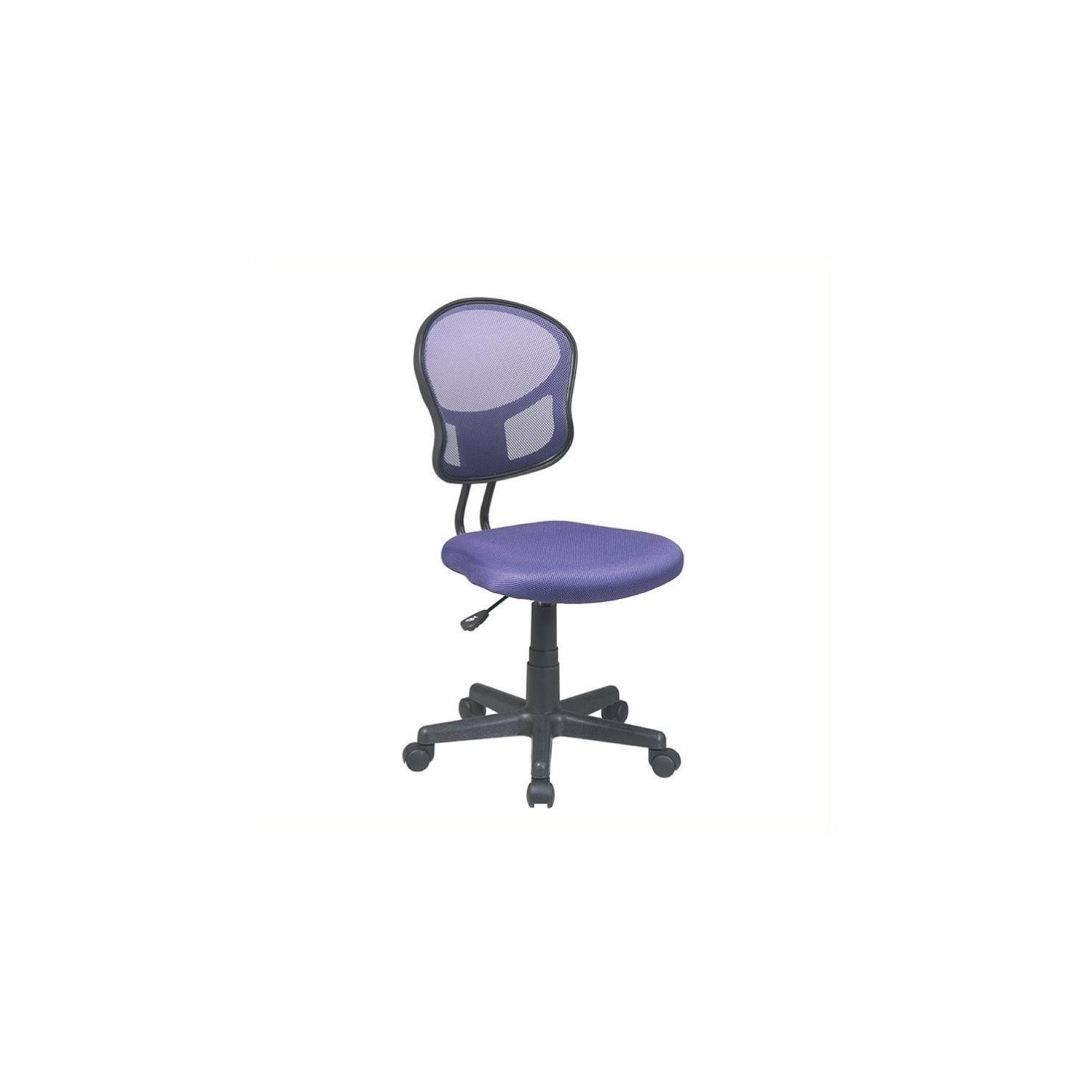 Scranton & Co Mesh Task Office Chair in Purple