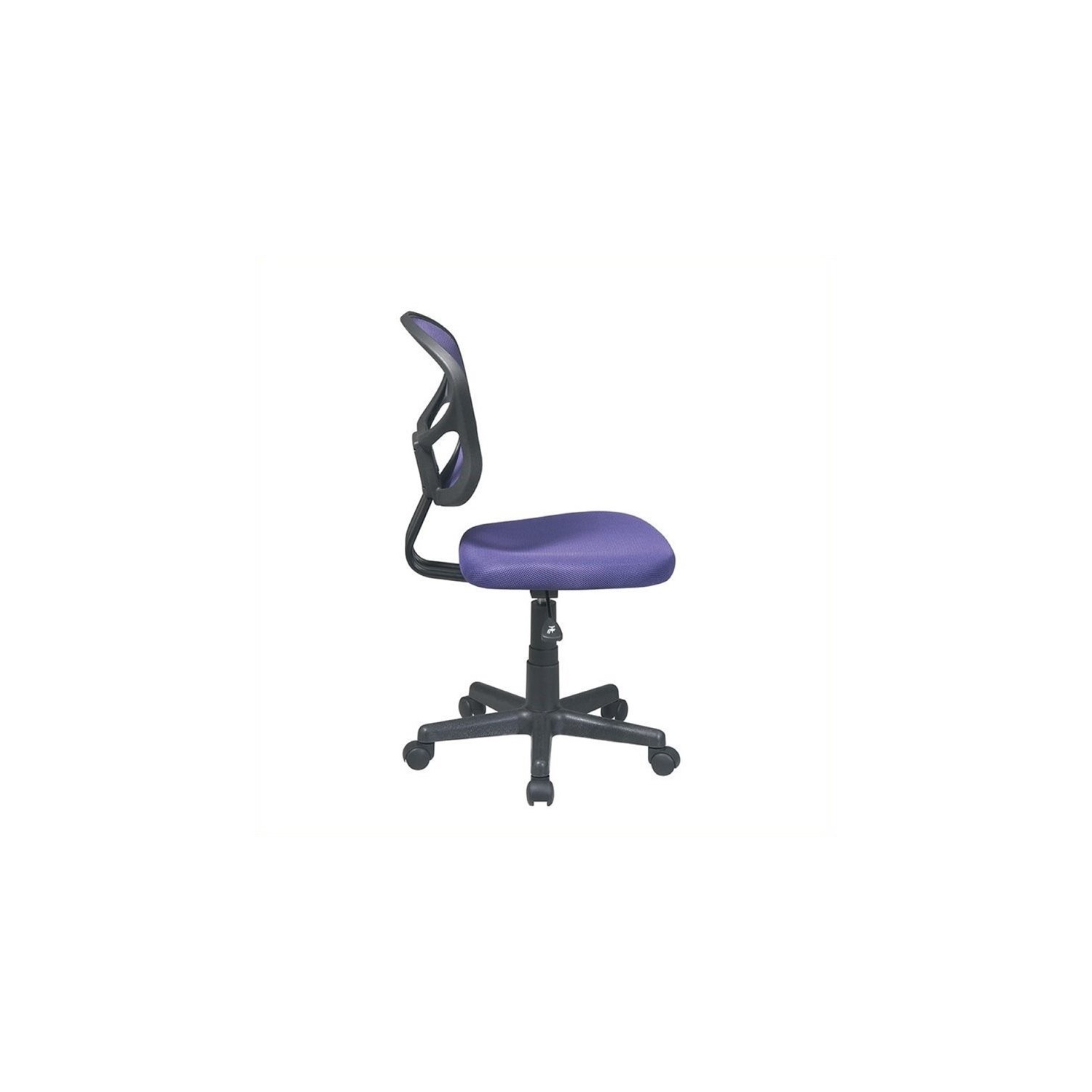 Scranton & Co Mesh Task Office Chair in Purple
