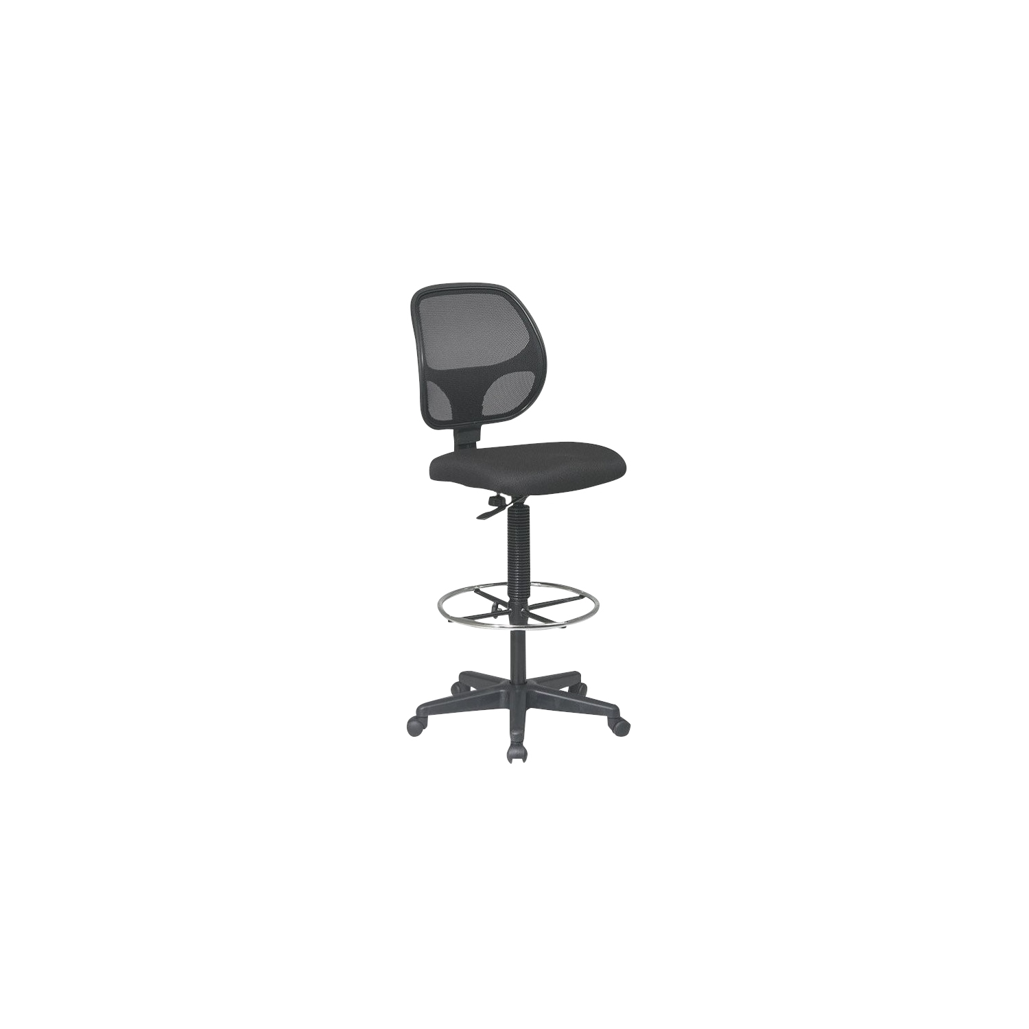 Scranton & Co Mesh Back Drafting Chair with Mesh Seat