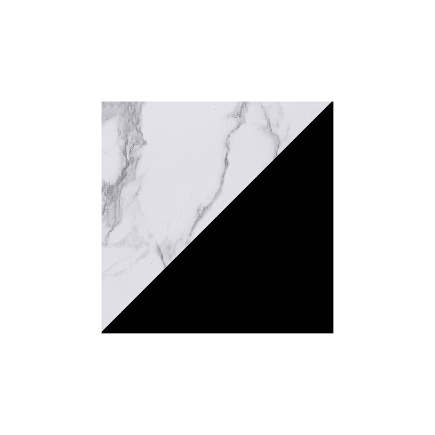 French Country Half-Round Entryway Table with Shelf in Black Wood Finish