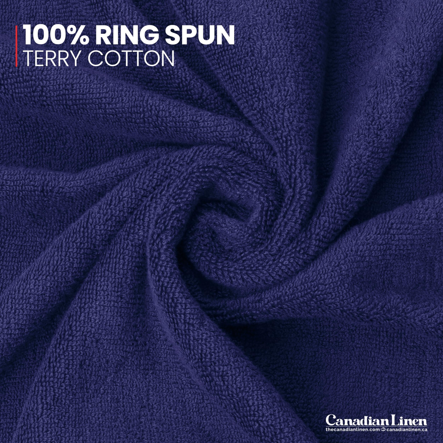 Canadian Linen Luxury – Serviettes de cuisine Everest, 16 x 28 po, paq. 6, ensemble de serviettes de cuisine légères en coton doux à séchage