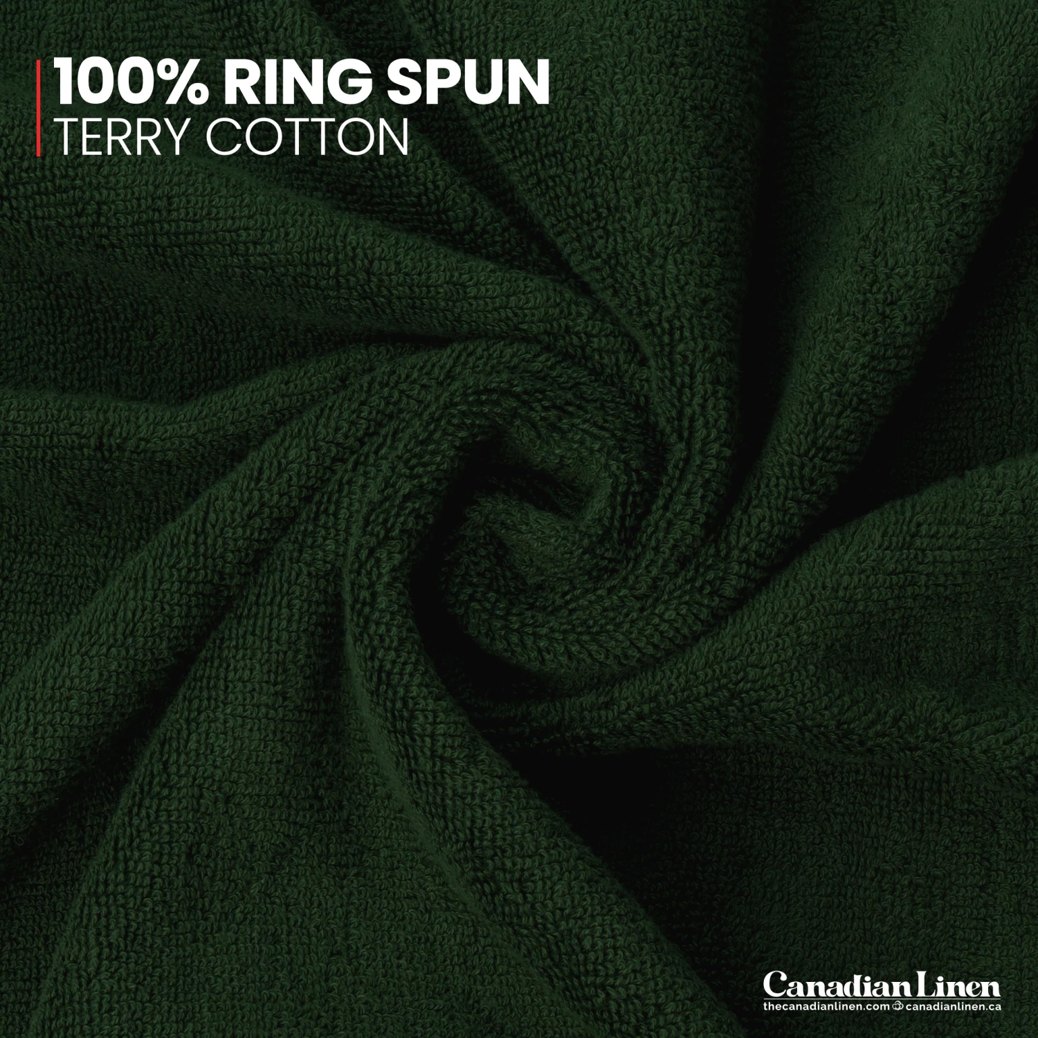 Canadian Linen Luxury – Serviettes de cuisine Everest, 16 x 28&nbsp;po, paq. 6, ensemble de serviettes de cuisine légères en coton doux et absorbant