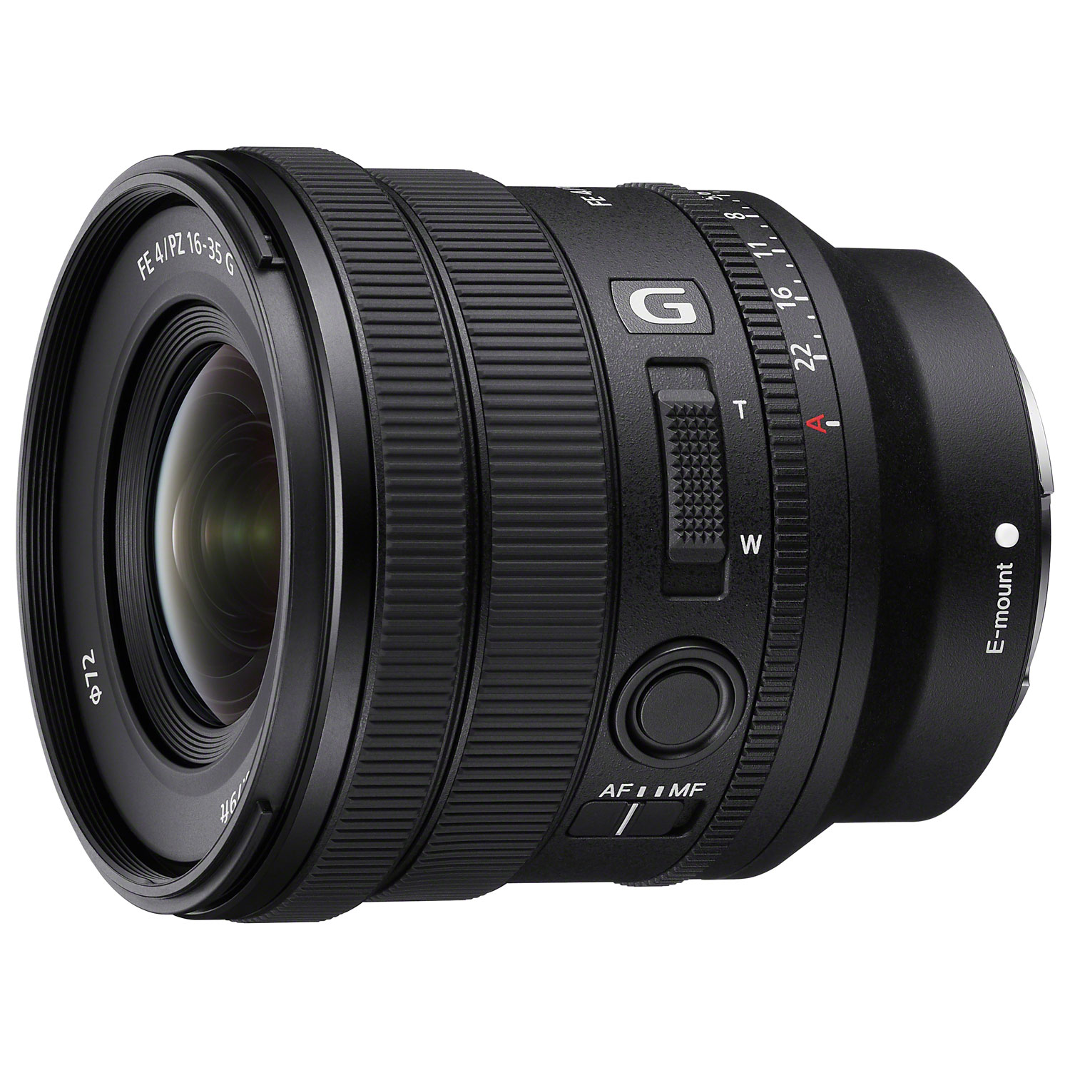 Sony E-Mount FE PZ 16-35mm F4 Full-Frame Constant Aperture Wide Angle Power Zoom G Lens (SELP1635G)