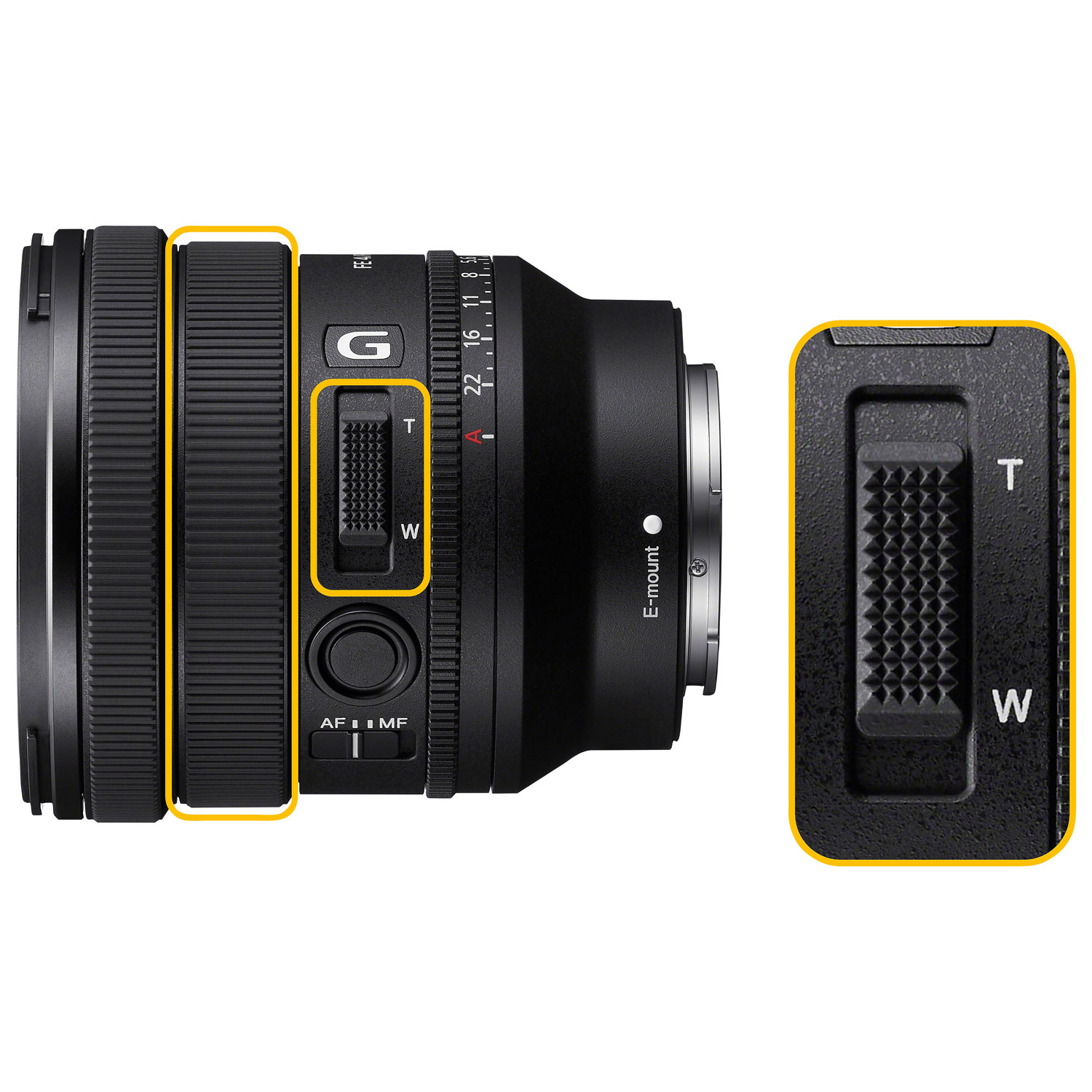 Objectif G motorisé grand-angle à ouverture constante plein format f/4 16-35 mm à monture E FE PZ de Sony