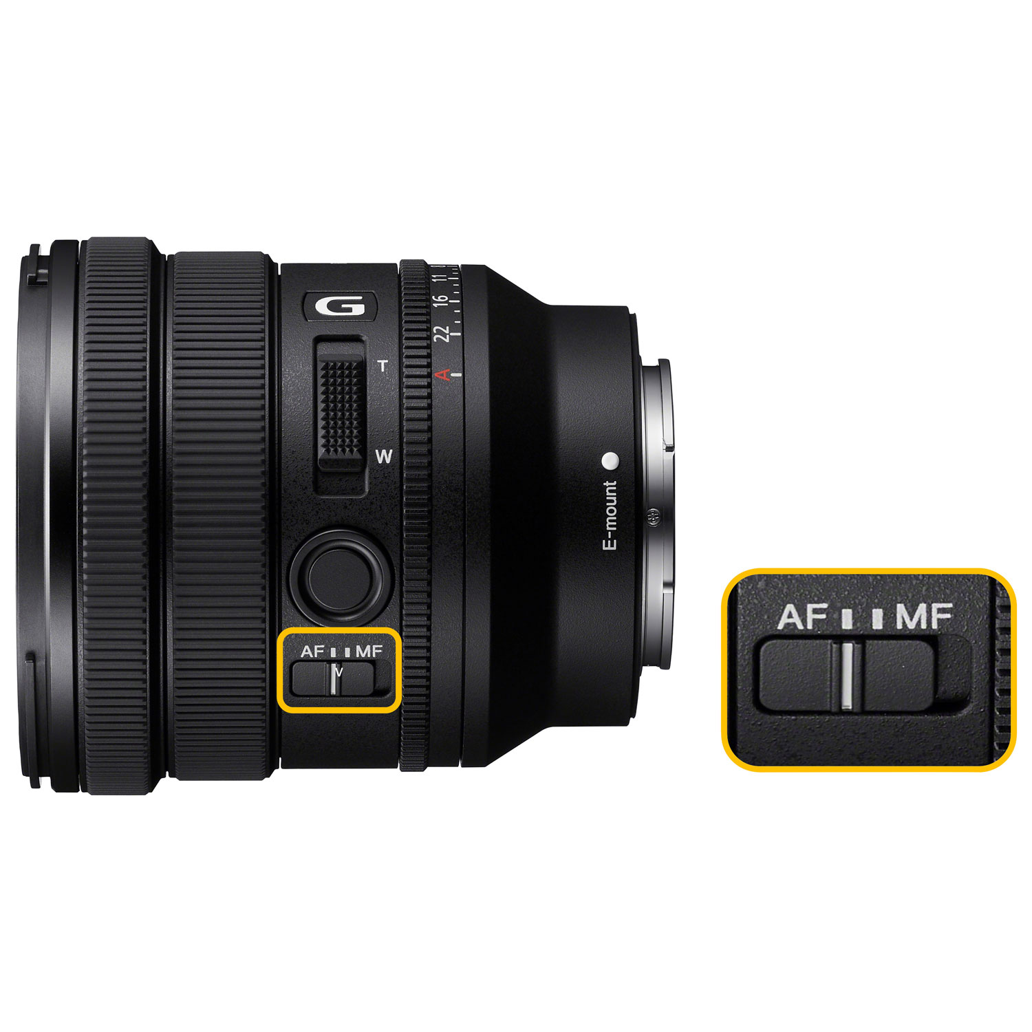 Objectif G motorisé grand-angle à ouverture constante plein format f/4 16-35 mm à monture E FE PZ de Sony