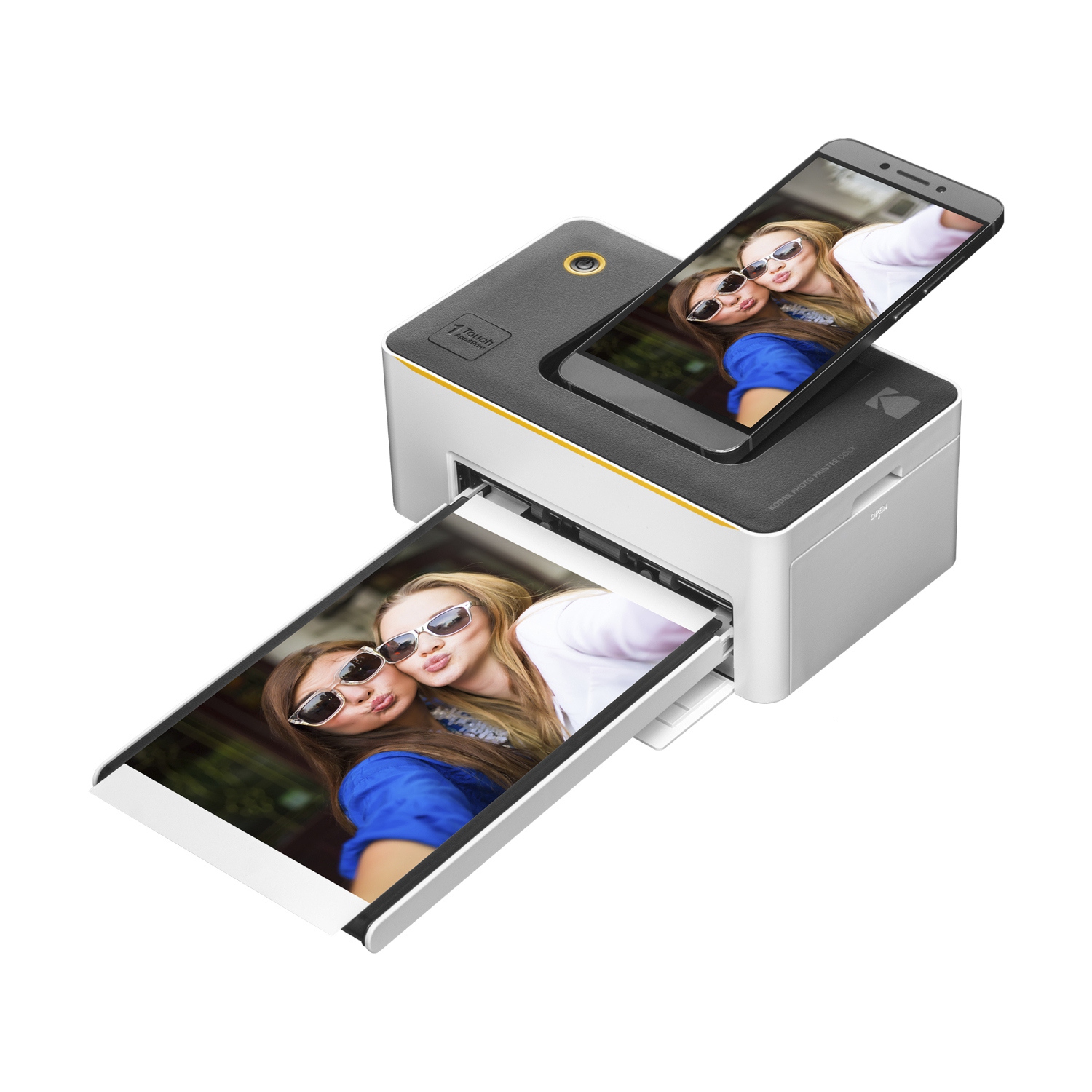 Kodak Dock Premium 4x6” Portable Instant Photo Printer, Bluetooth Edition | Full Color Photos, 4Pass & Lamination Process (2021 Edition)