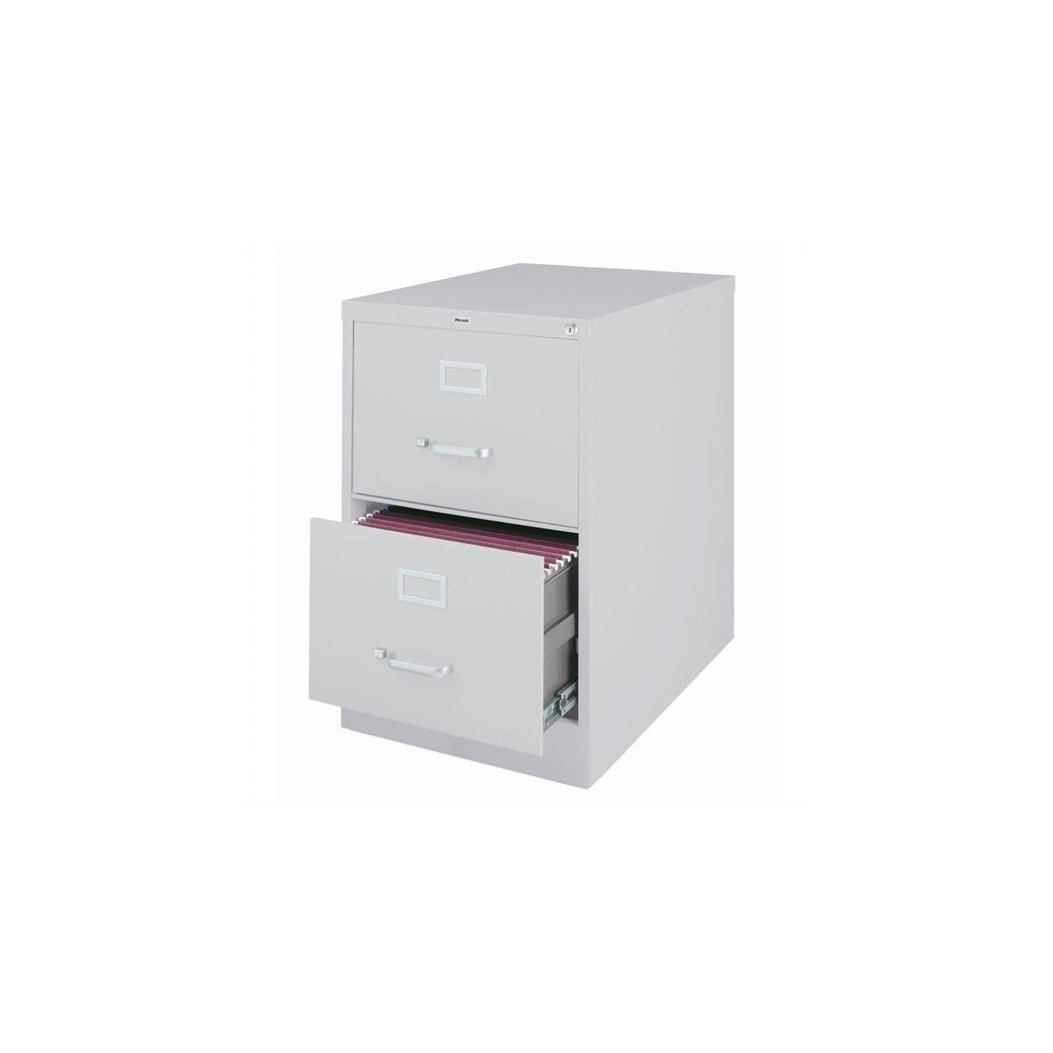 Classeur à 2 tiroirs Scranton & Co, format légal, gris