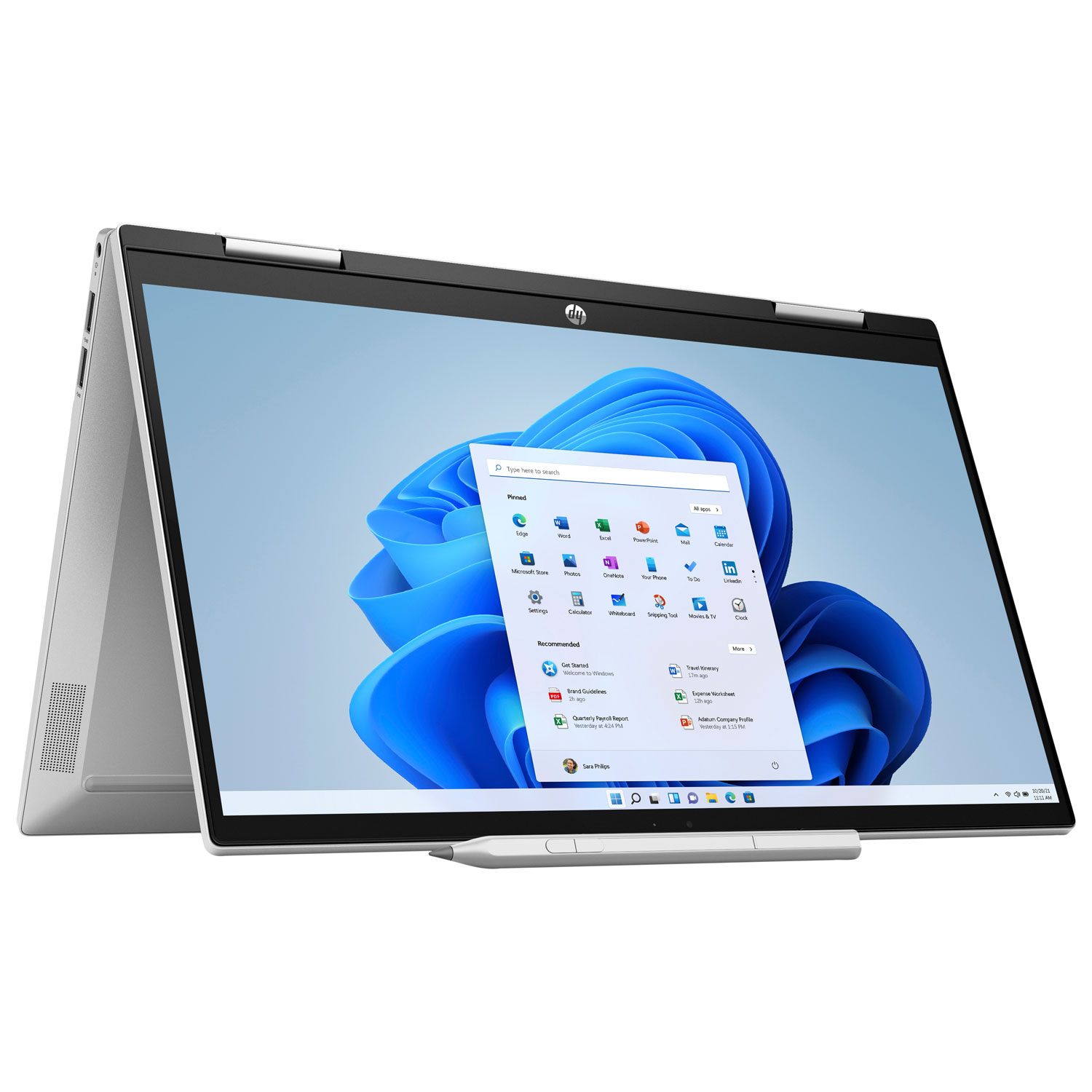 HP Pavilion x360 14" Touchscreen 2-in-1 Laptop - Natural Silver (Intel Core i5-1235U/512GB SSD/8GB RAM/Windows 11)