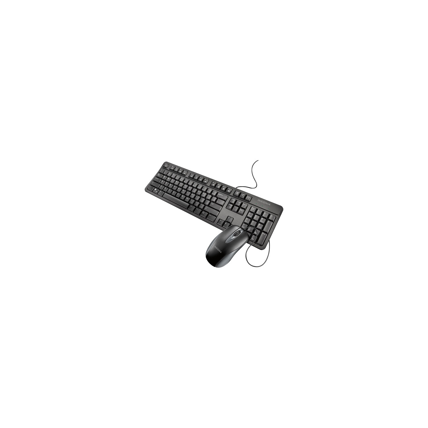 Open Box - Insignia NS-PNC8001C Optical Keyboard & Mouse Combo, English
