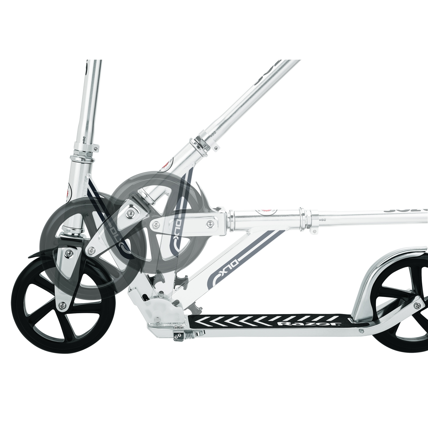 Trottinette A5 DLX de Razor - Argenté