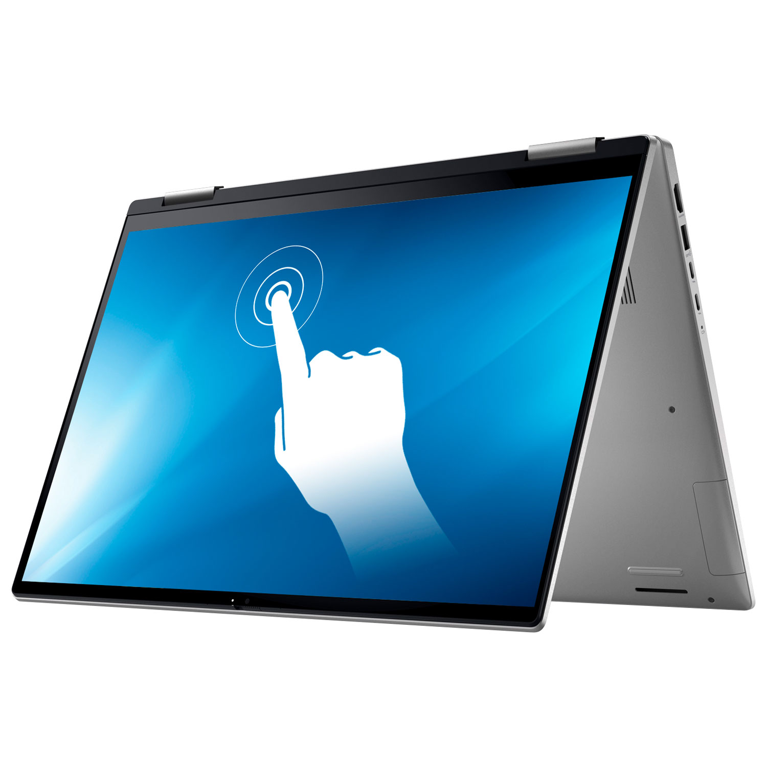Dell Inspiron 16" Touchscreen 2-in-1 Laptop - Silver (Intel Evo Core i7-1260P/1TB SSD/16GB RAM/Win 11)