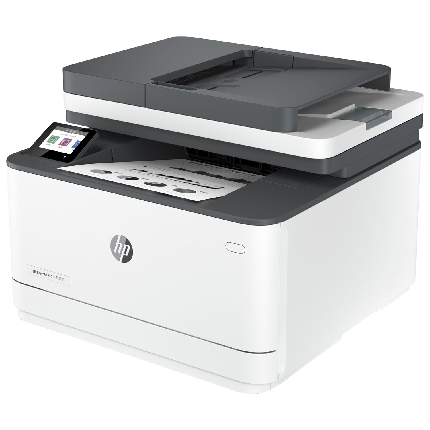 Imprimante laser tout-en-un monochrome sans fil LaserJet Pro 3101fdw de HP