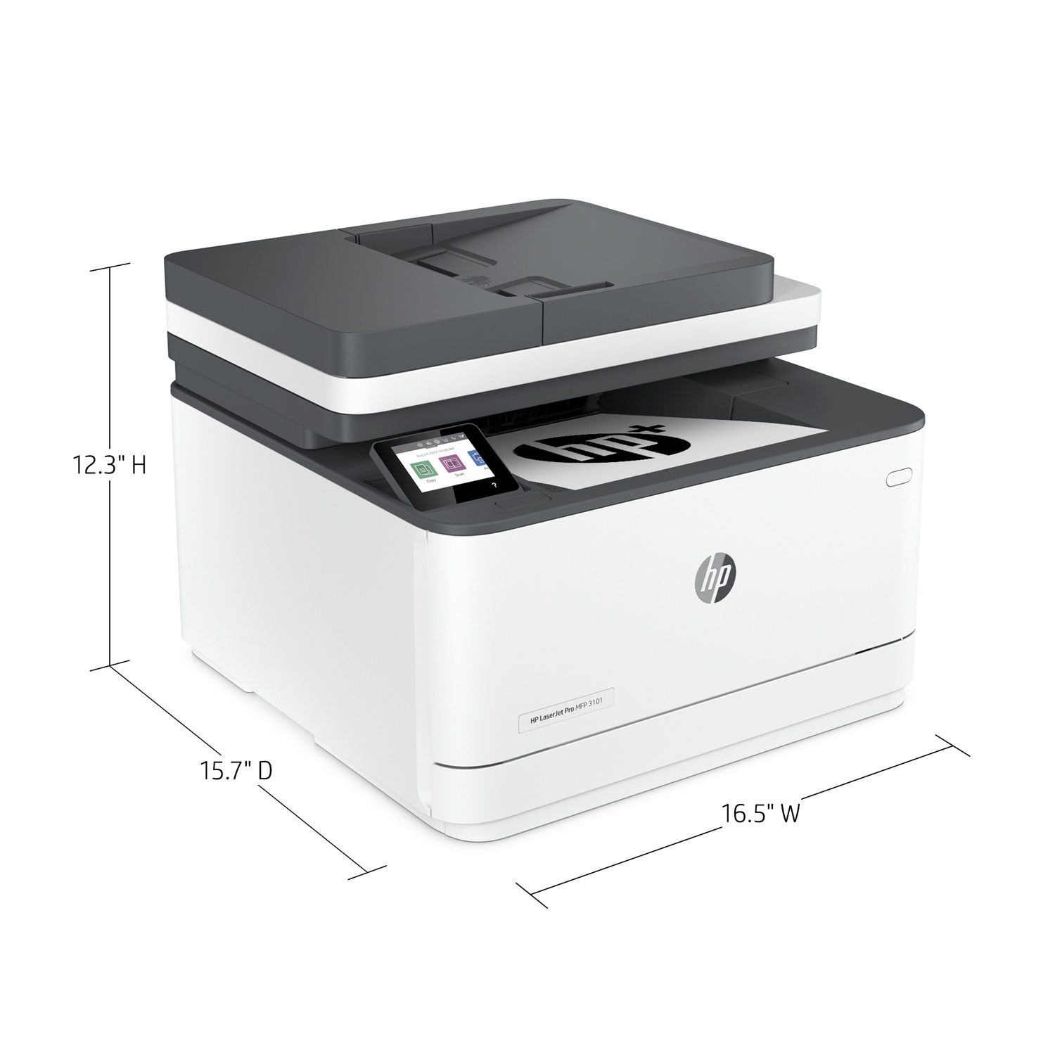 Imprimante laser tout-en-un monochrome sans fil LaserJet Pro 3101fdw de HP