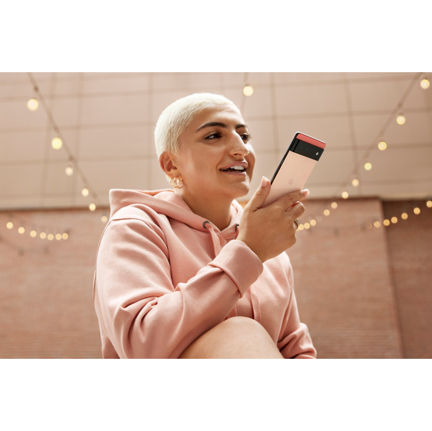 Refurbished - Google Pixel 6 128GB - Kinda Coral - Unlocked