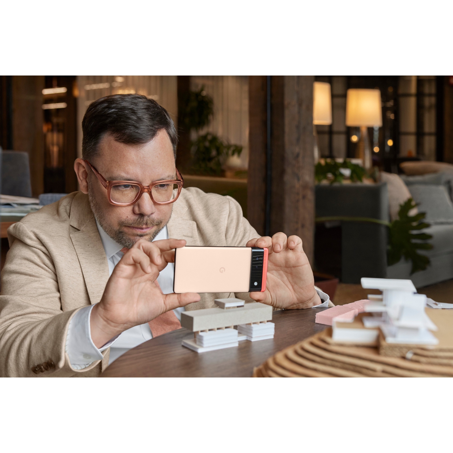 Refurbished - Google Pixel 6 128GB - Kinda Coral - Unlocked