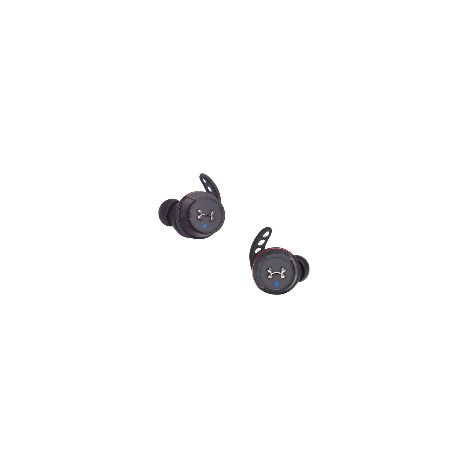 Open Box - JBL Under Armour True Wireless Flash In-Ear Sound Isolating Sport Headphones - Black