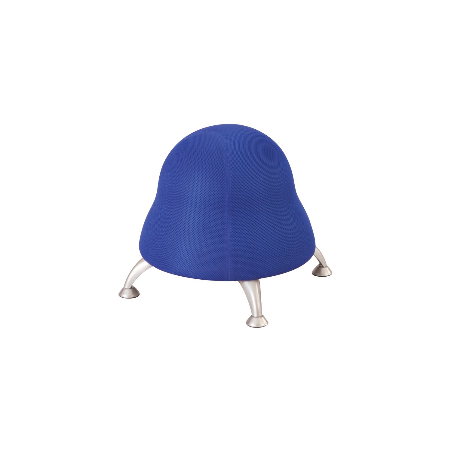 Chaise à ballon en vinyle à profil bas Scranton & Co, bleu