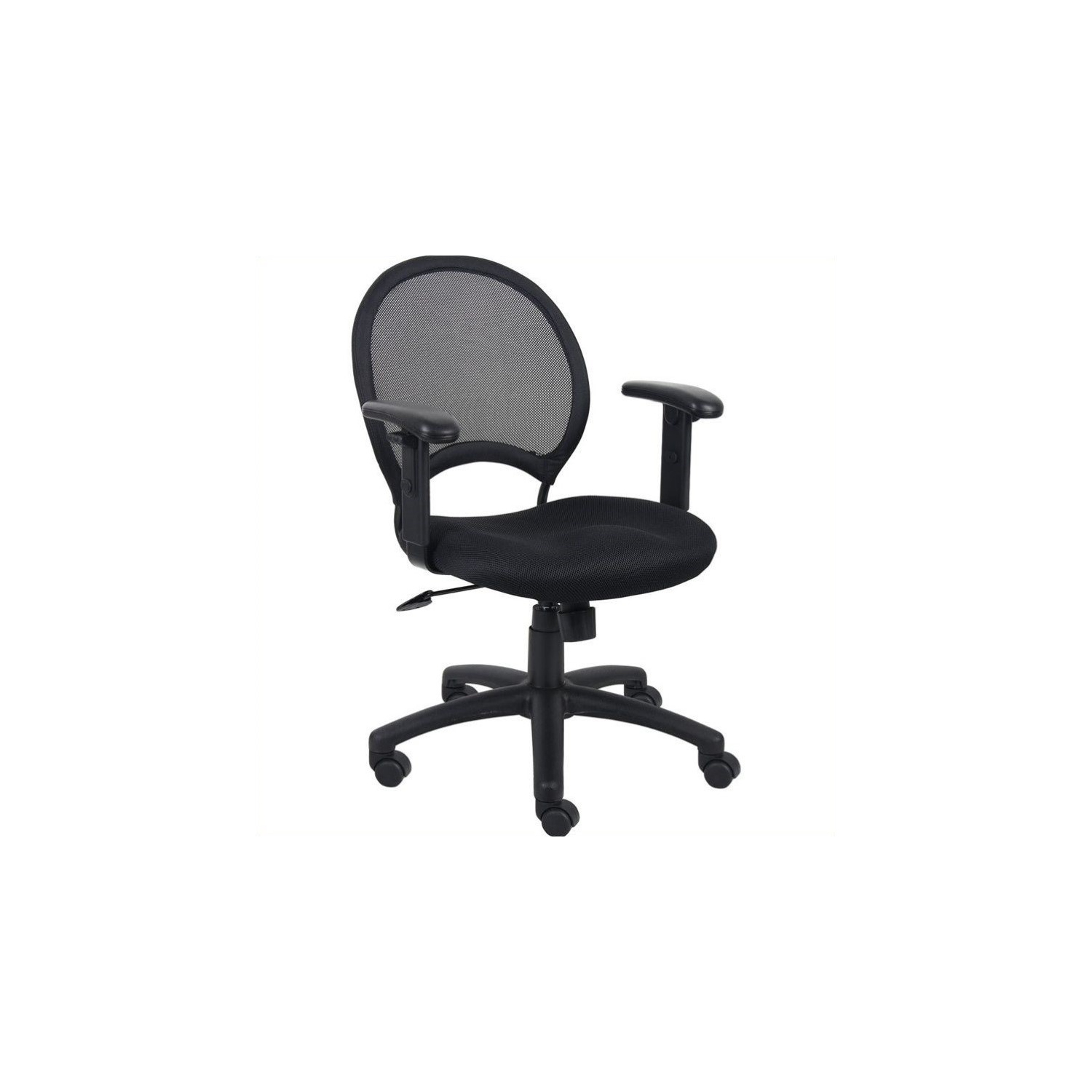 Scranton & Co Mesh Back Task Office Chair with Adjustable Arms