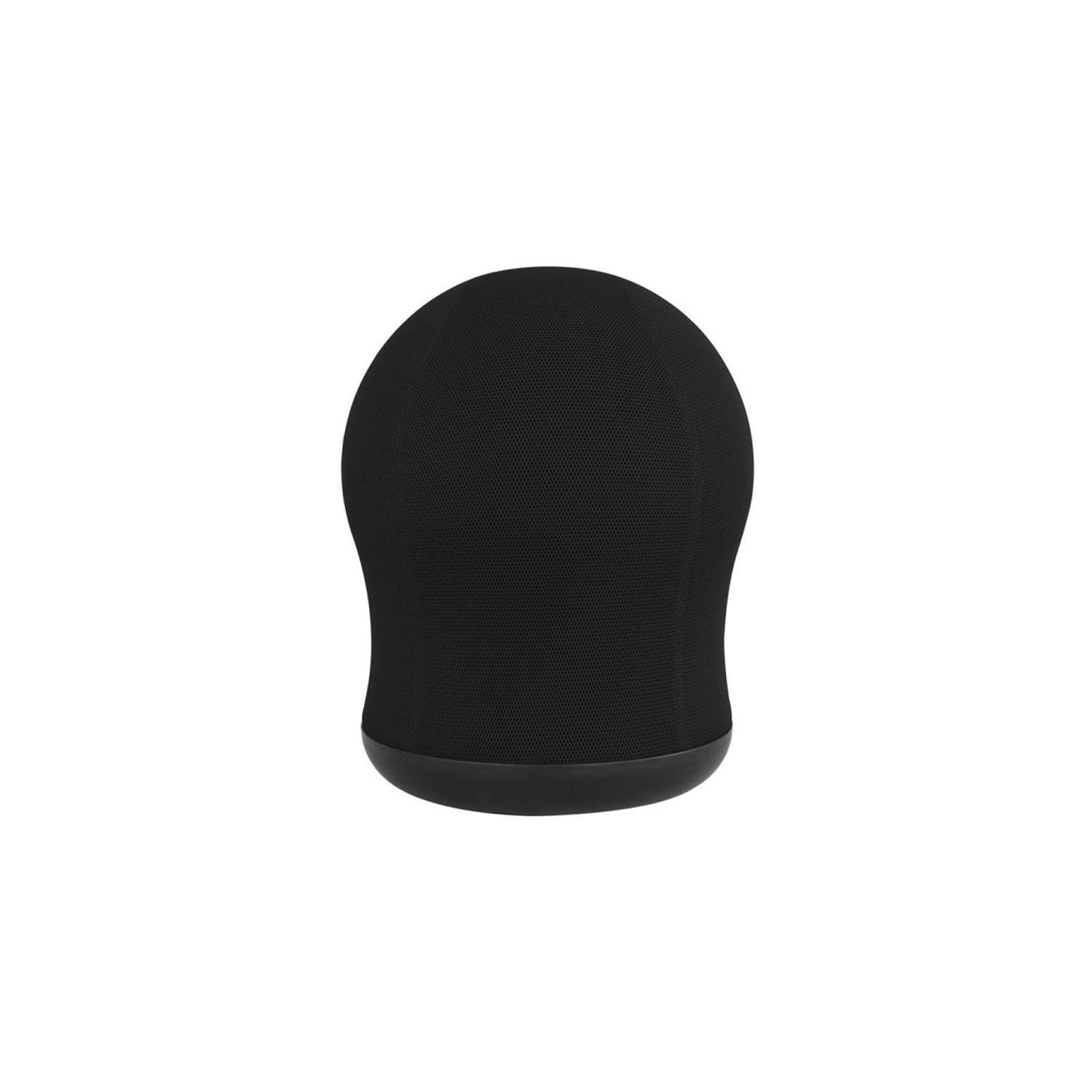 Scranton & Co Contemporary Swivel Ball Office Chair in Black