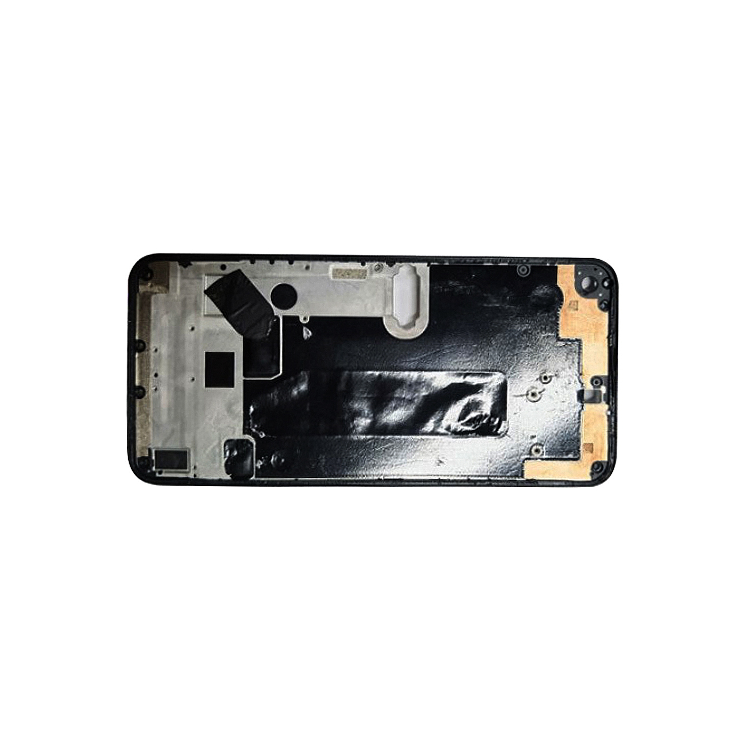 Replacement Front Housing LCD Frame Bezel Plate For Google Pixel 4a - Black