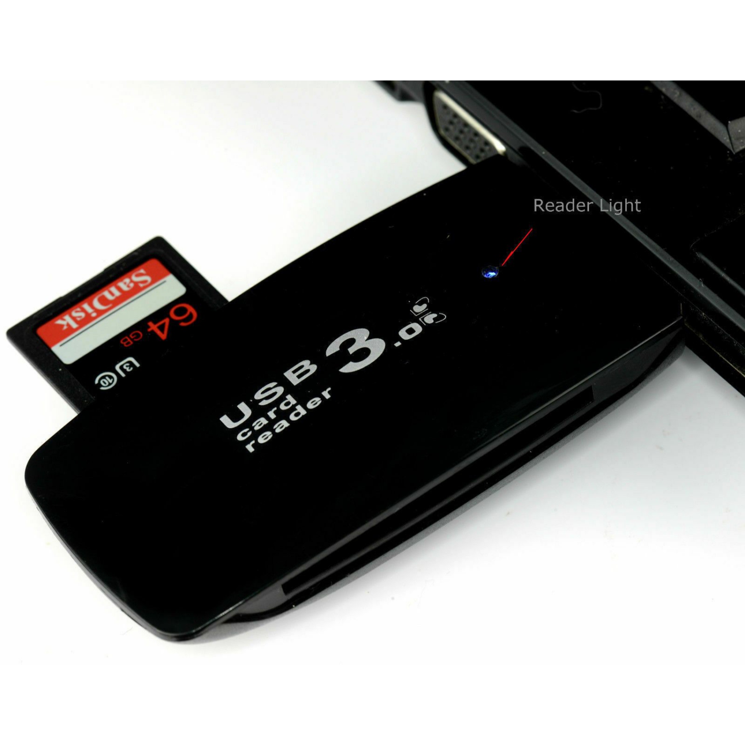 ISTAR USB 3.0 Multi Slot Memory Card Reader for SD, Micro SD, SDXC