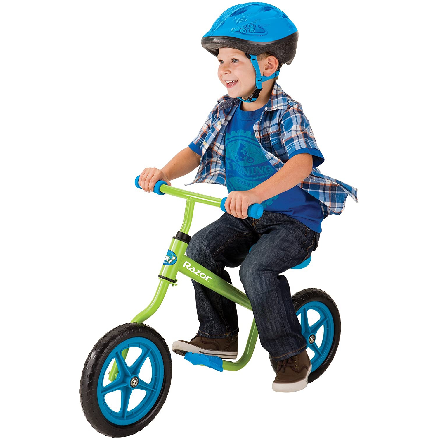 Razor Balance Bike Green/Blue