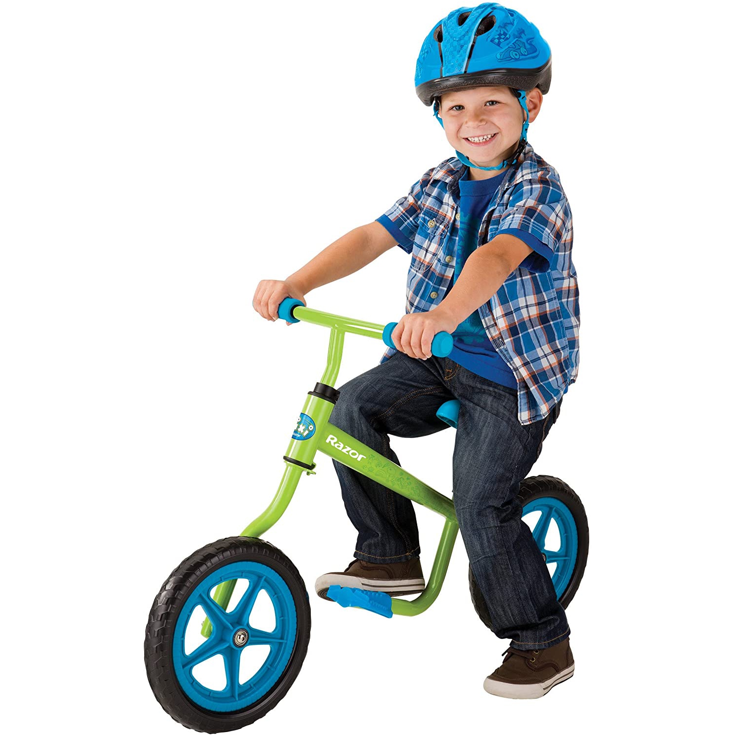 Razor Balance Bike Green/Blue