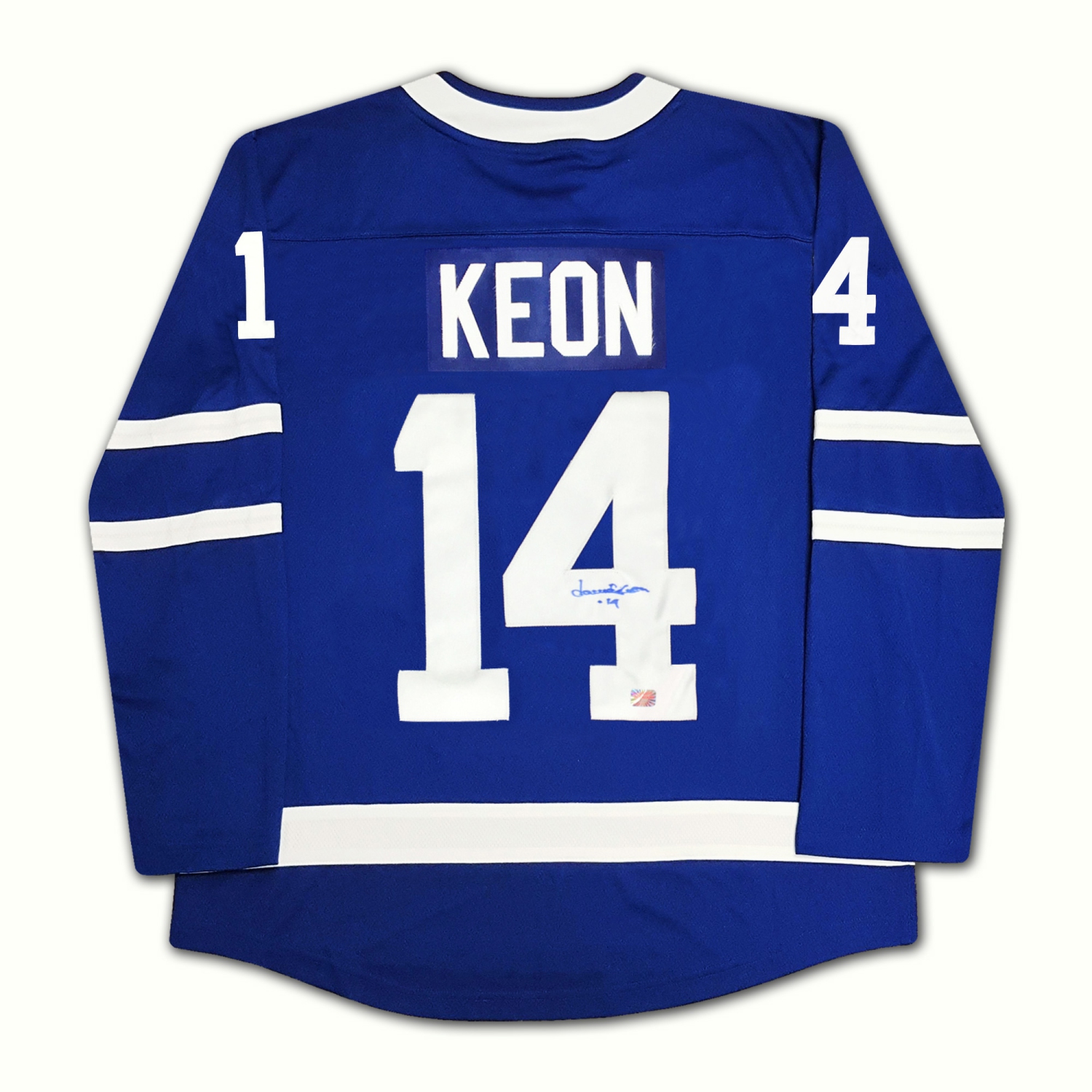Dave Keon Autographed Blue Toronto Maple Leafs Jersey
