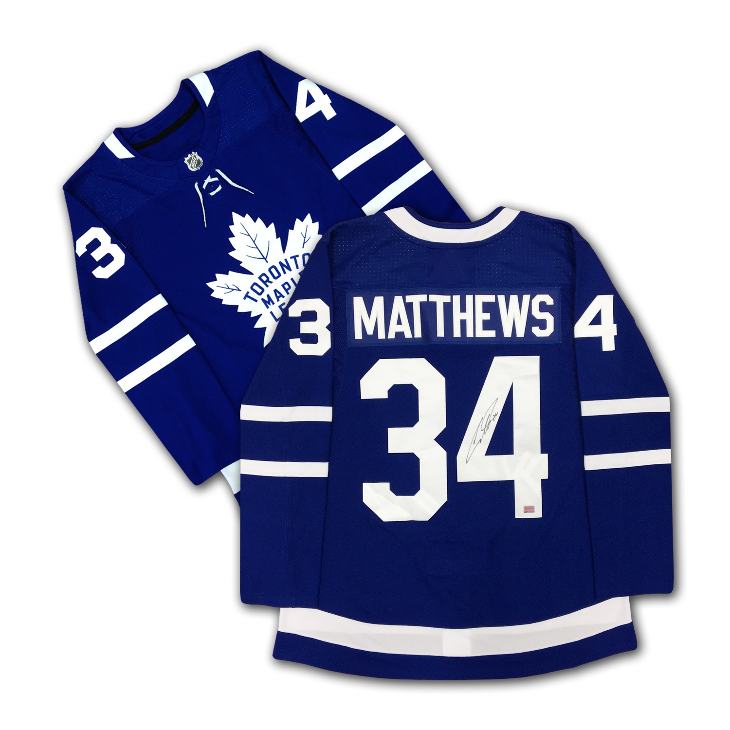 Auston Matthews Signed Adidas Toronto Maple Leafs Jersey