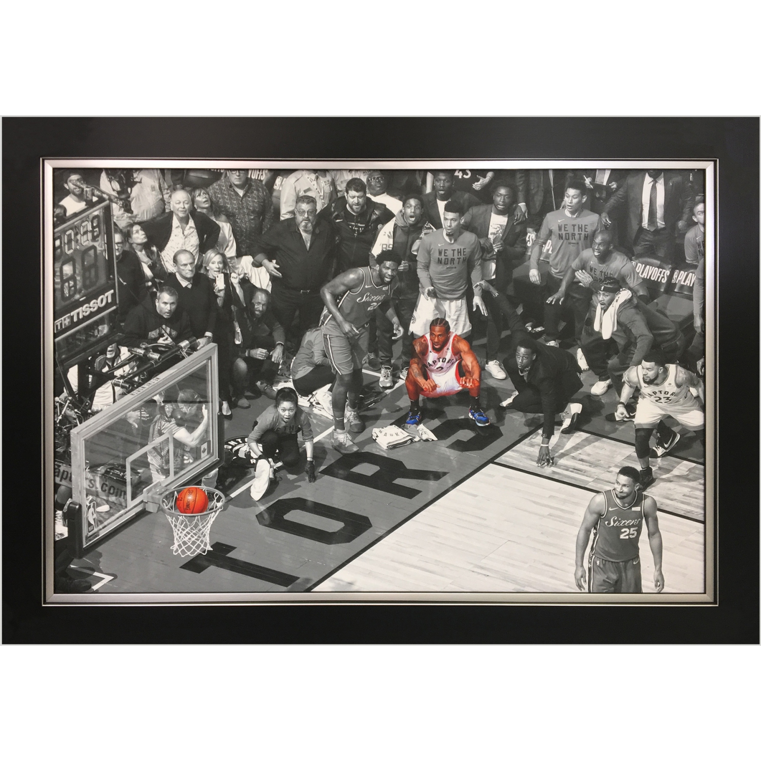 Kawhi Leonard Framed Canvas