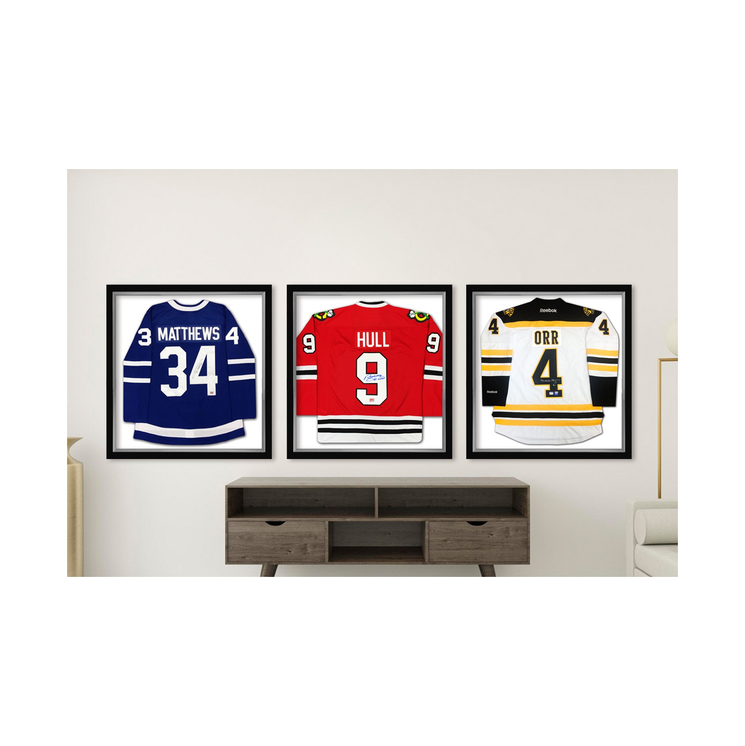 Henri Richard Autographed Red Montreal Canadiens Jersey