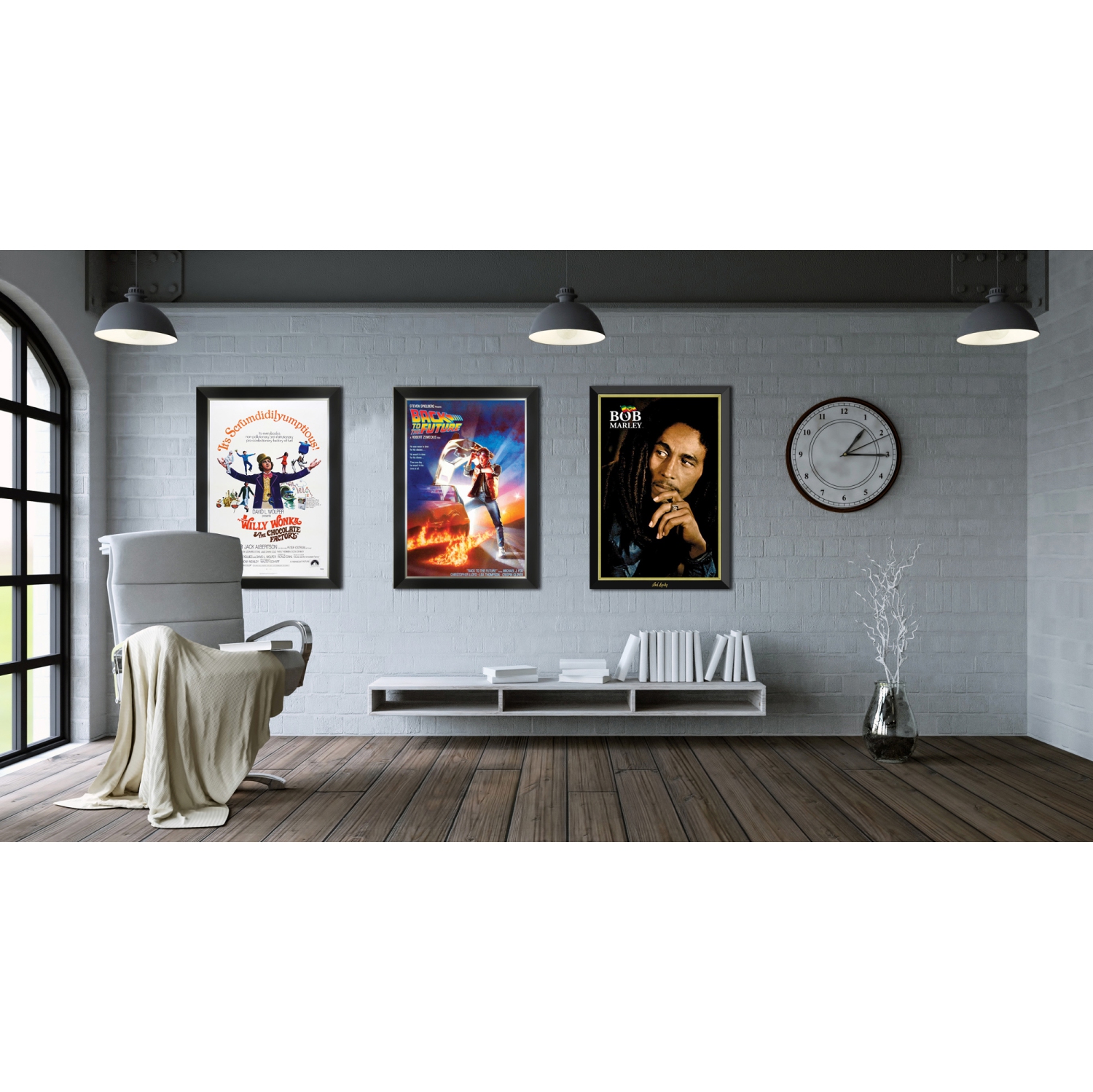 Reproduction encadrée de The Rolling Stones - Band Portrait