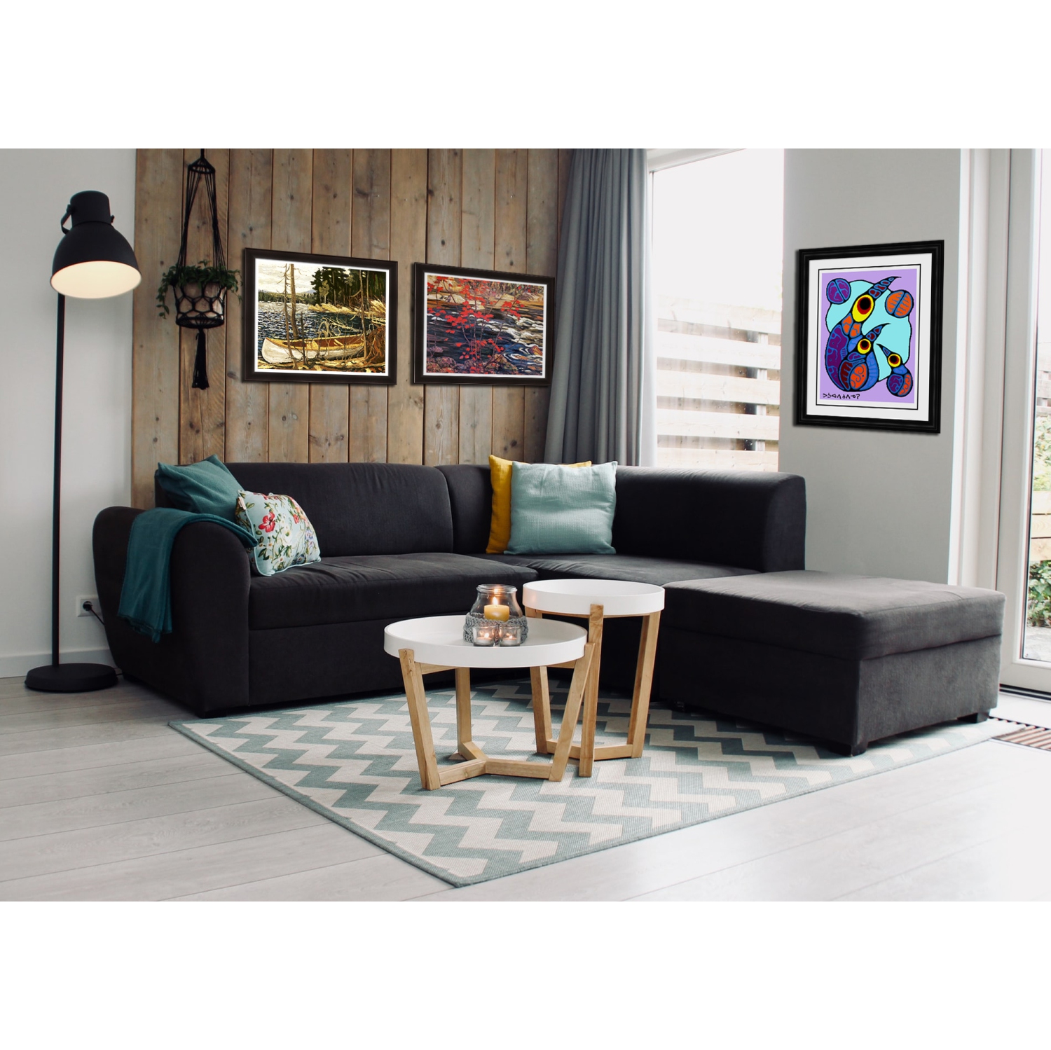 A.Y. Impression encadrée « Red Maple » par Jackson Group of Seven