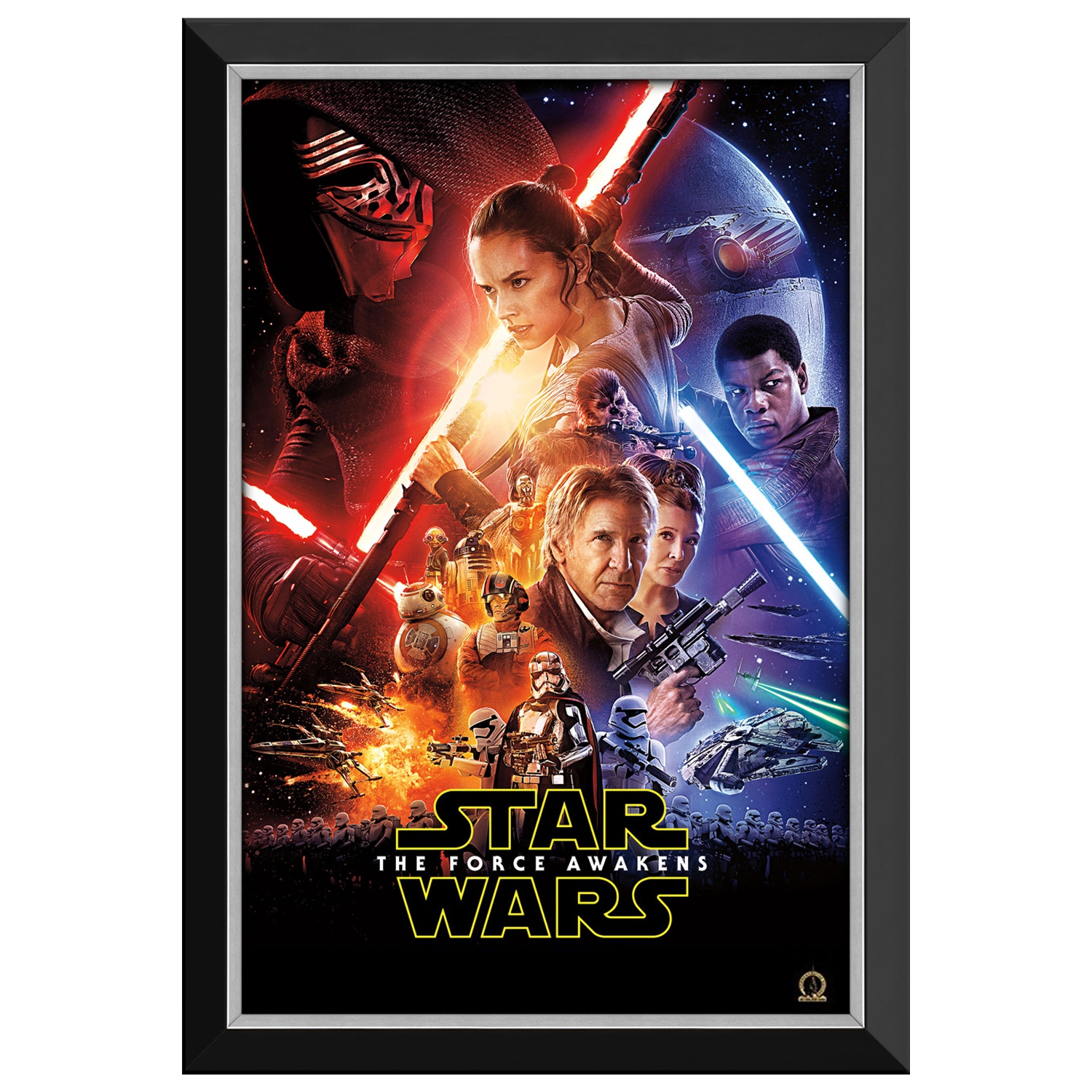 Star Wars Ep VII The Force Awakens - Movie Poster Reprint