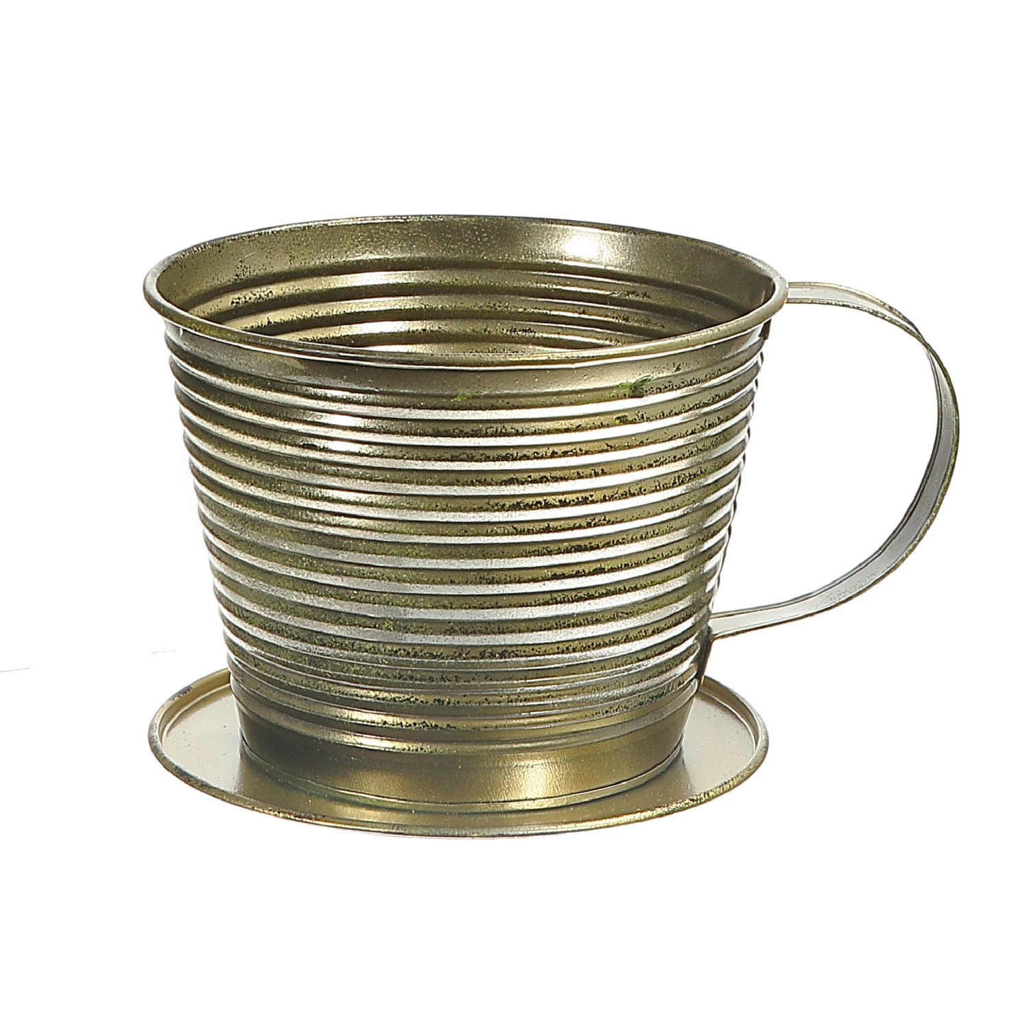 Metal Teacup Planter