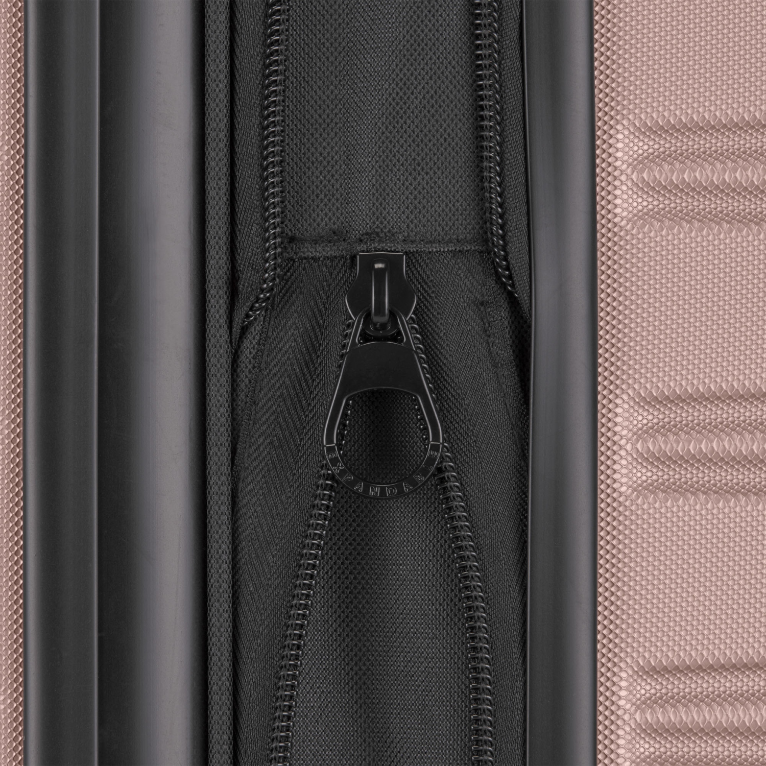 Grande valise rigide avec extension Mecca de Bugatti - Rose