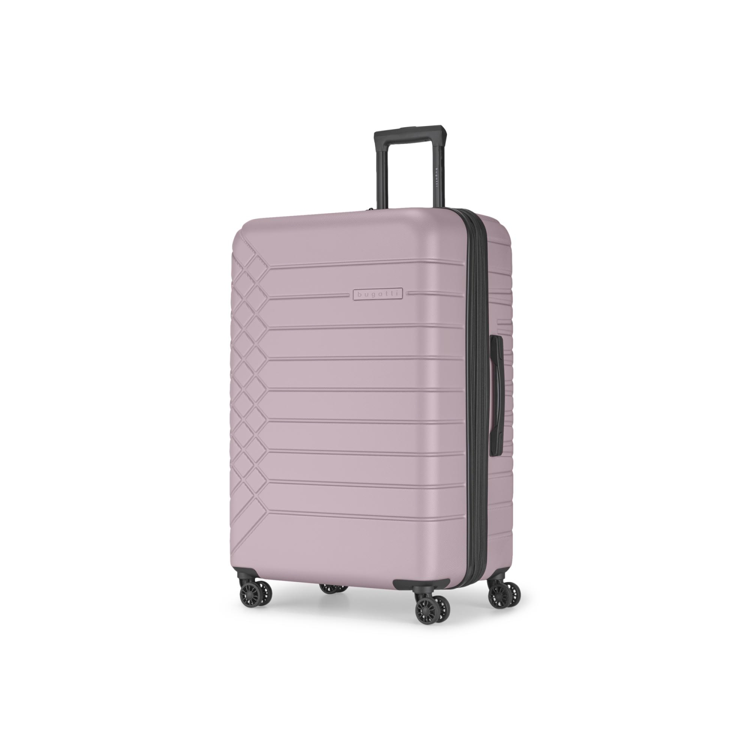 Grande valise rigide avec extension Mecca de Bugatti - Lilas